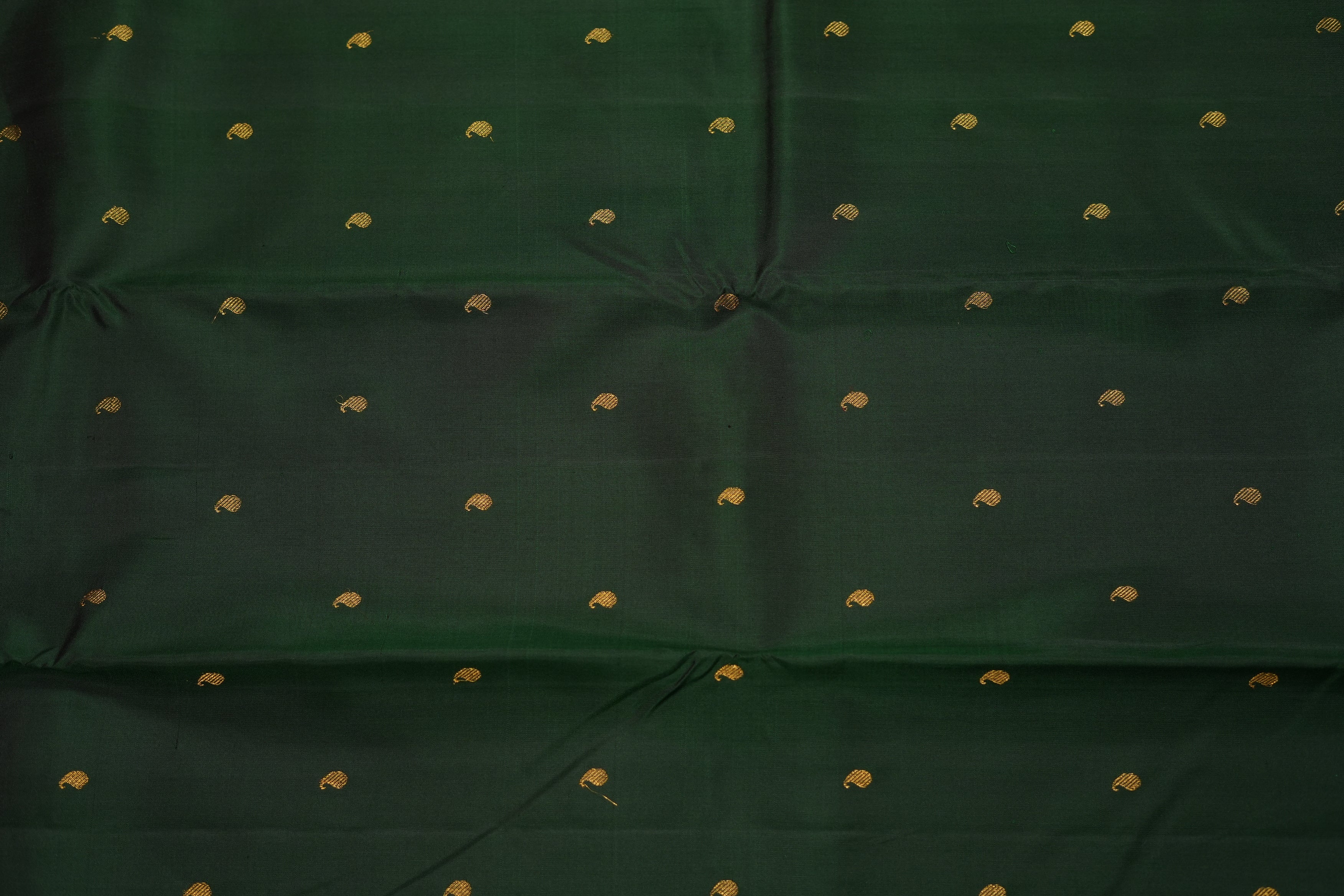 VINTAGE KANJEEVARAM - LEAF GREEN