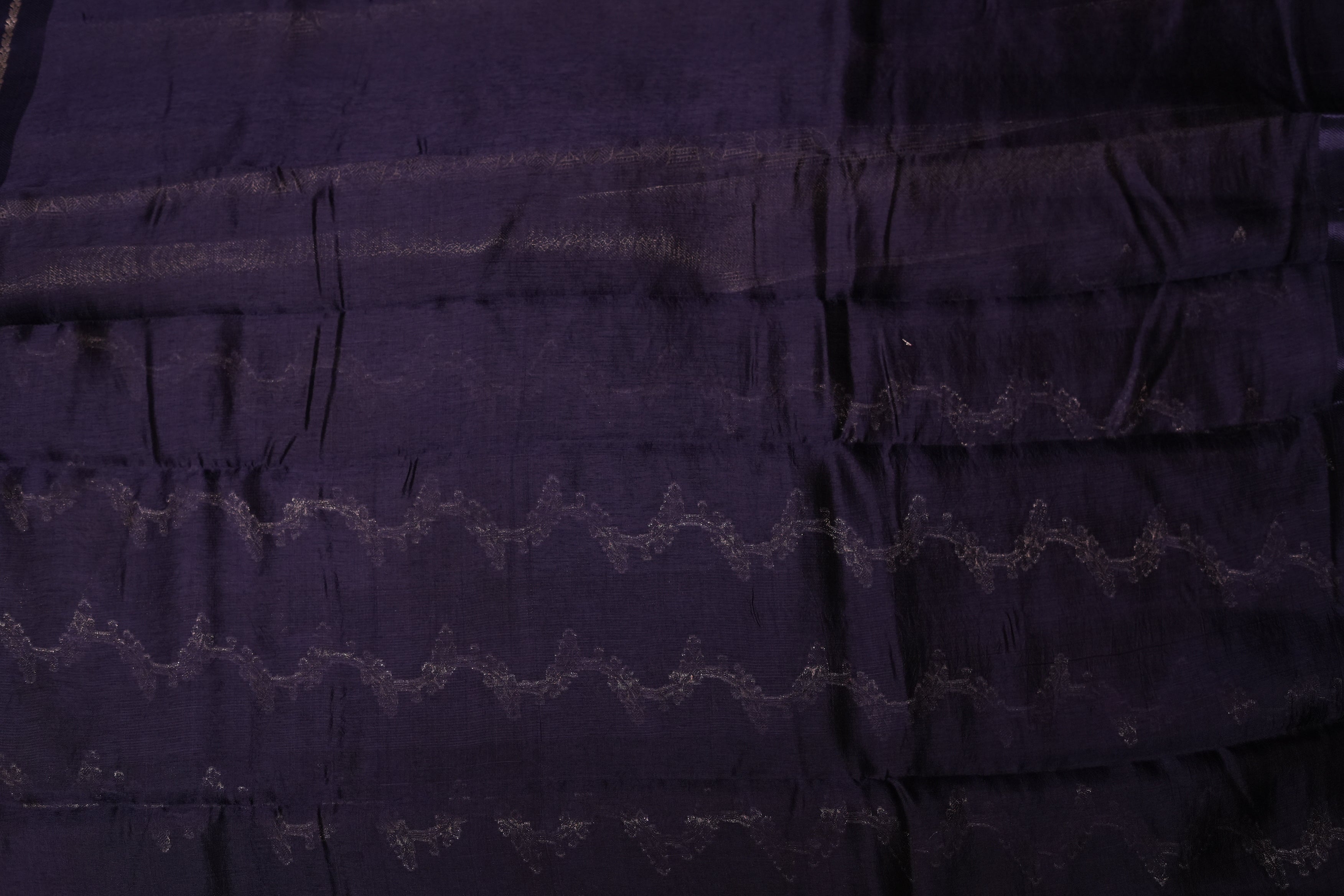 RAW MANGO SAREE- NAVY BLUE