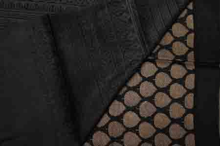 PURE TUSSAR SAREES- BLACK