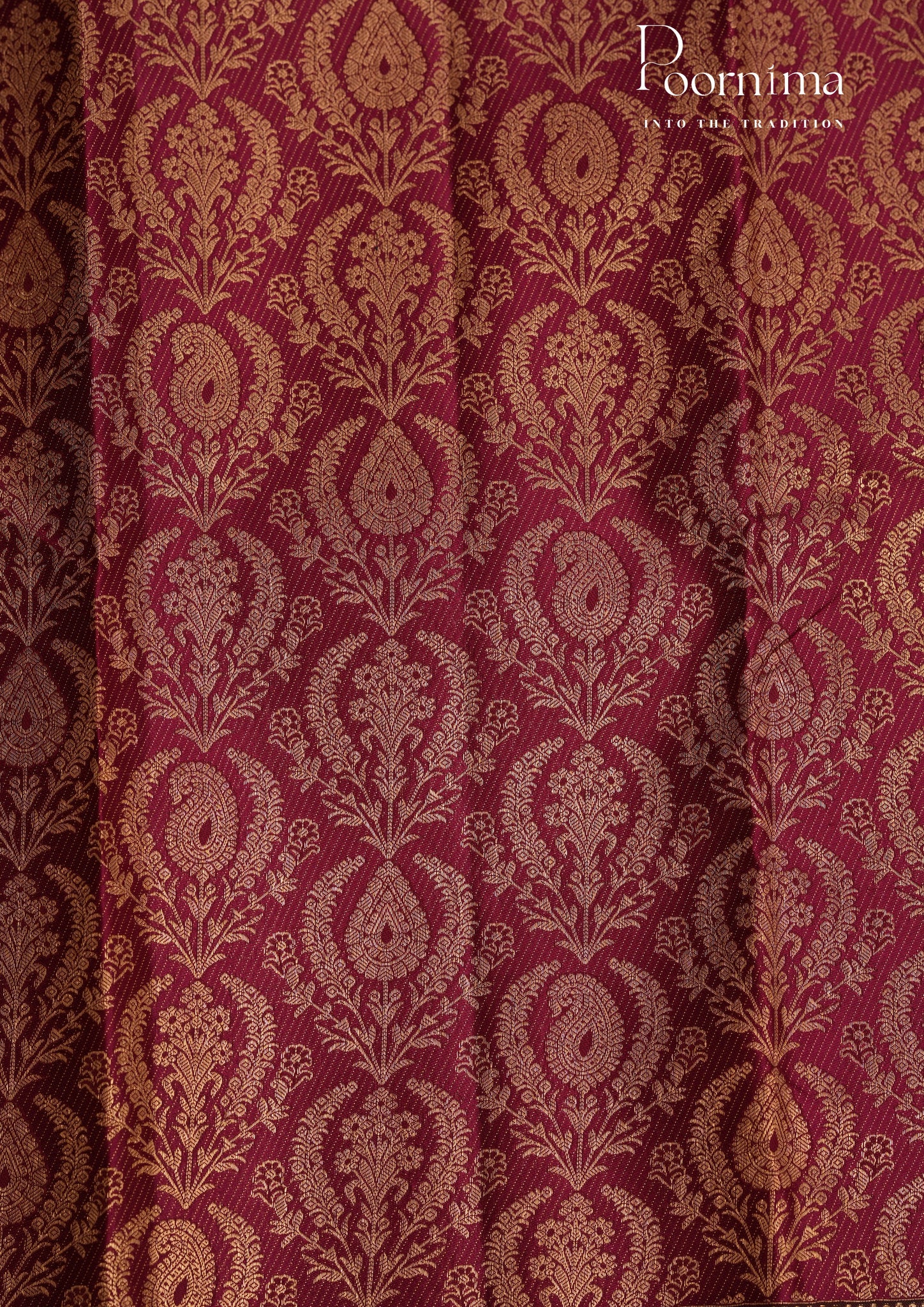 PURE VINTAGE KANCHI PATTU SAREE - KADHAMBARI SILKS