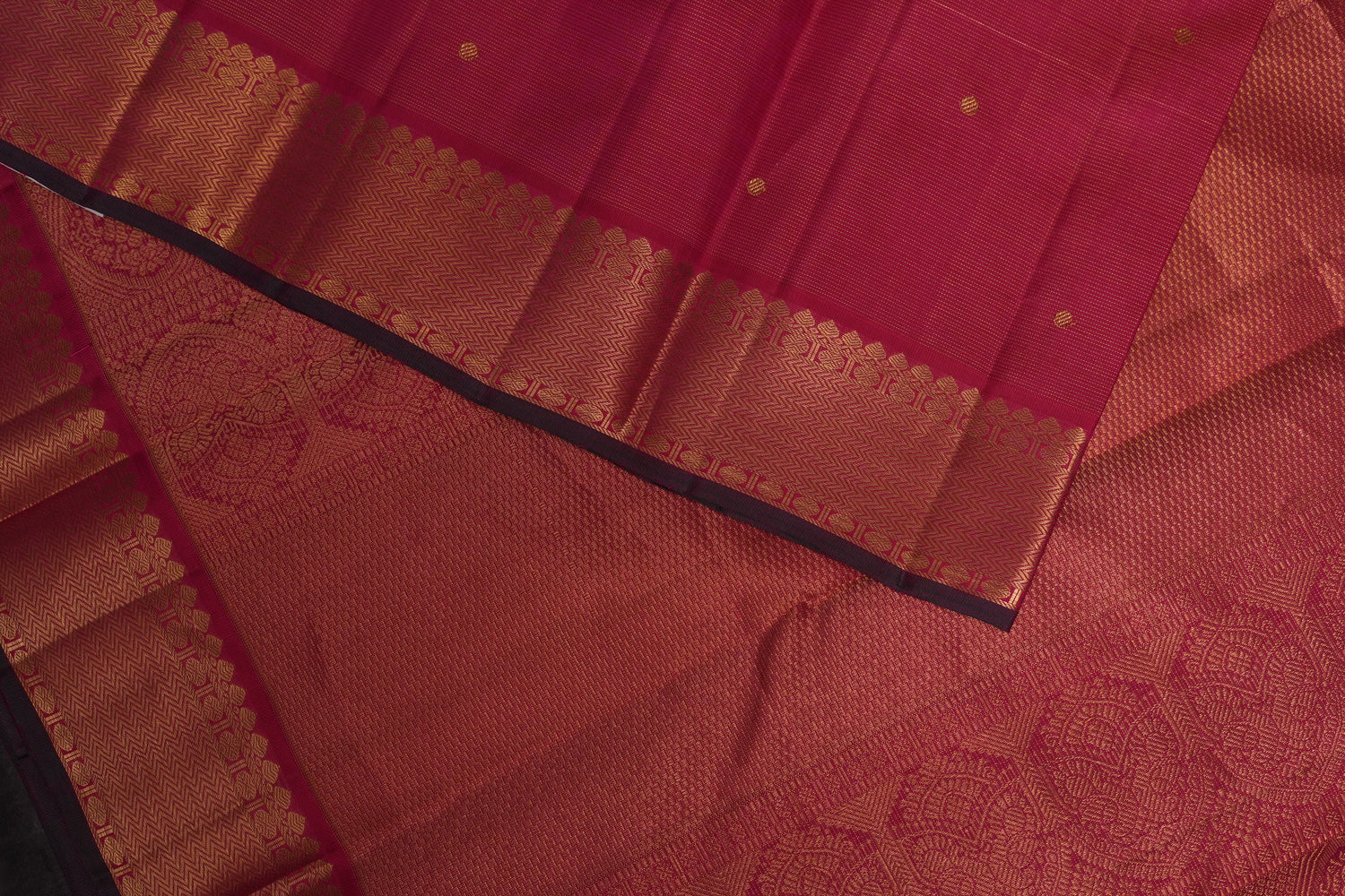 VINTAGE KANJEEVARAM - RANI PINK