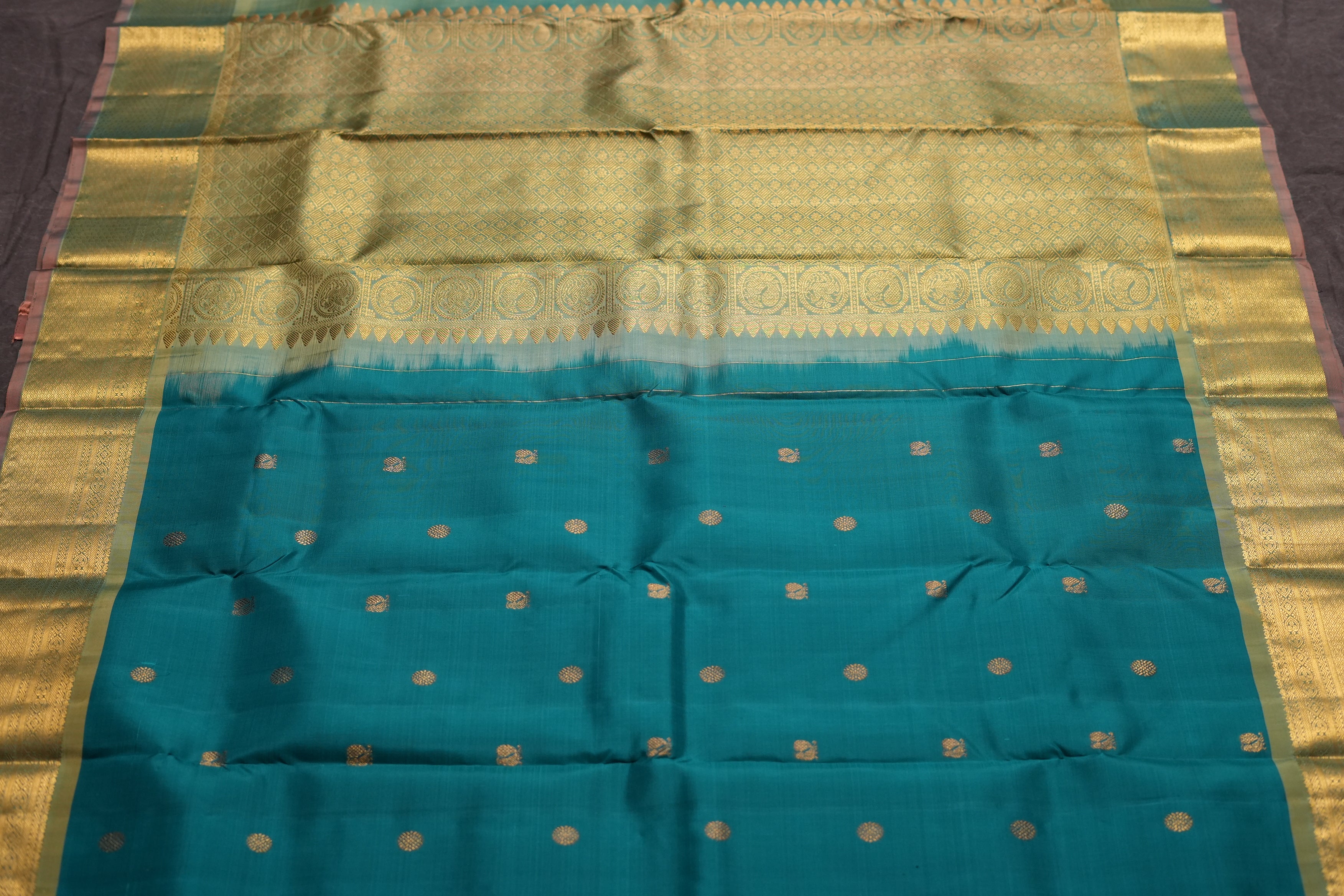 VINTAGE KANJEEVARAM - RAMA GREEN