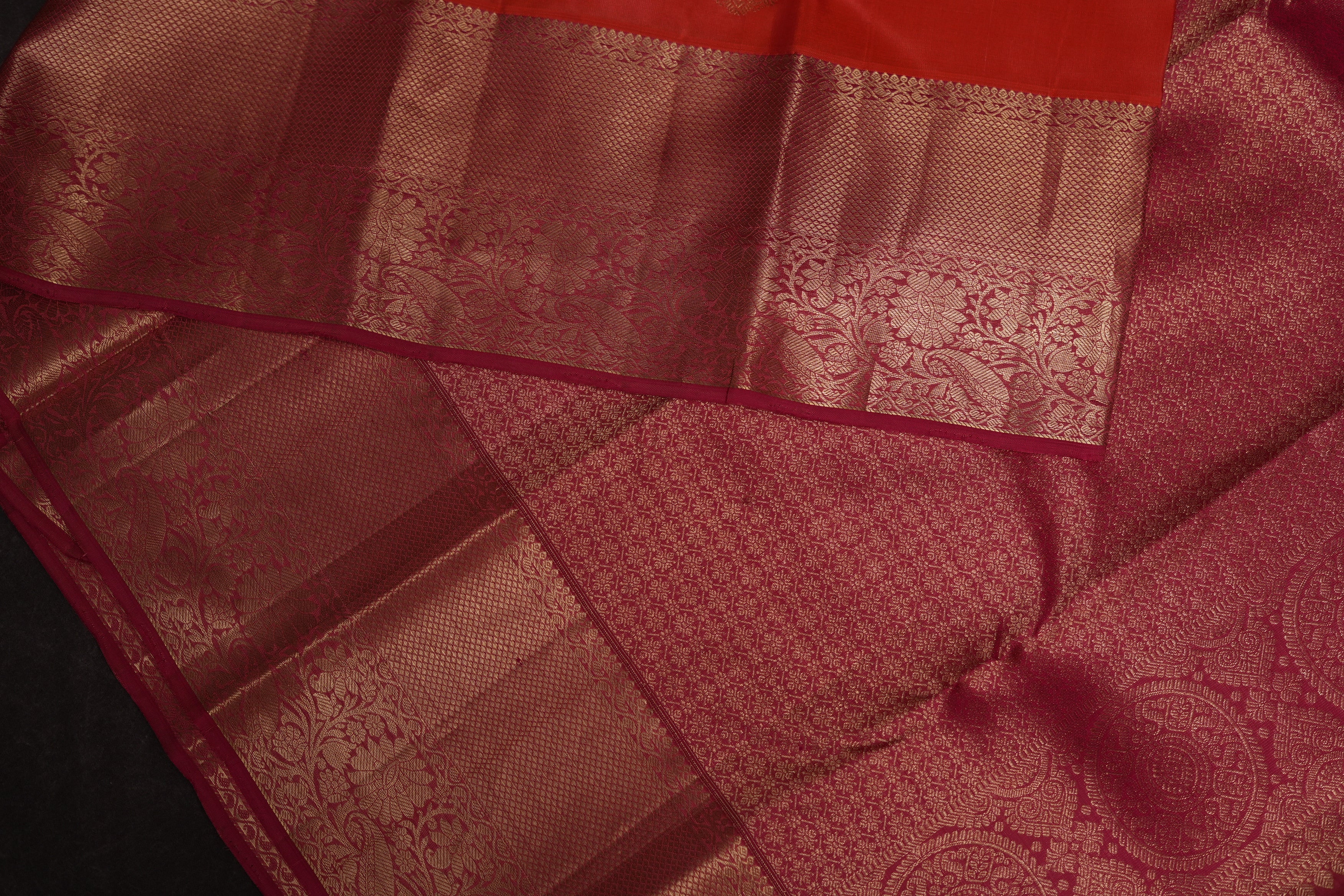 VINTAGE KANJEEVARAM - ORANGE