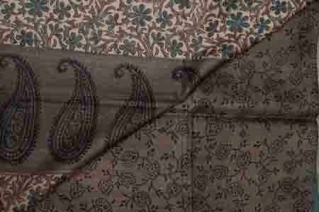 PURE TUSSAR SAREE-EBONY BLACK