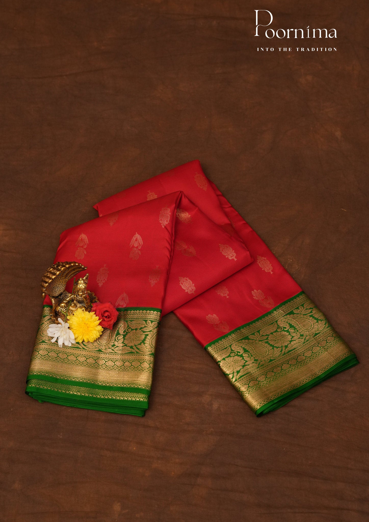 PURE VINATGE KANCHI PATTU SAREE - KADHAMBARI SILKS