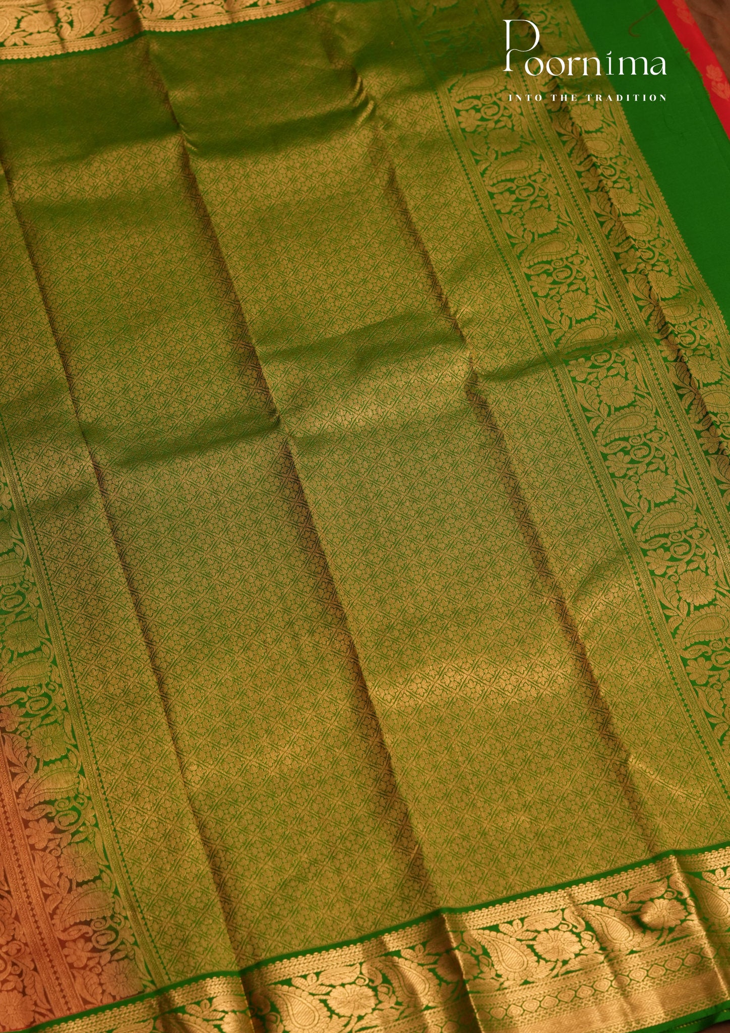 PURE VINATGE KANCHI PATTU SAREE - KADHAMBARI SILKS