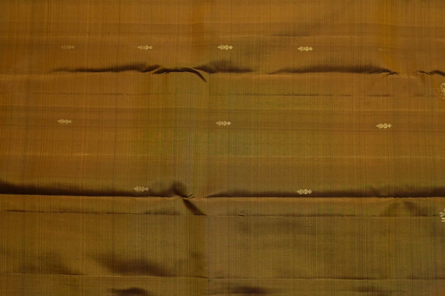 VINTAGE KANJEEVARAM - OLIVE GREEN