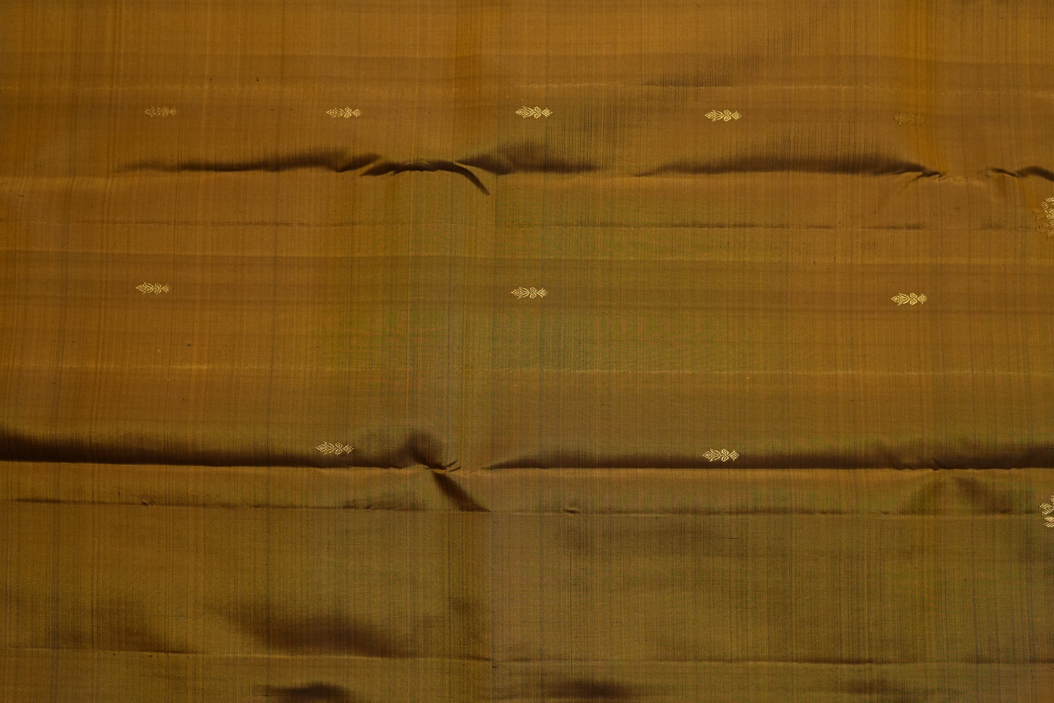 VINTAGE KANJEEVARAM - OLIVE GREEN