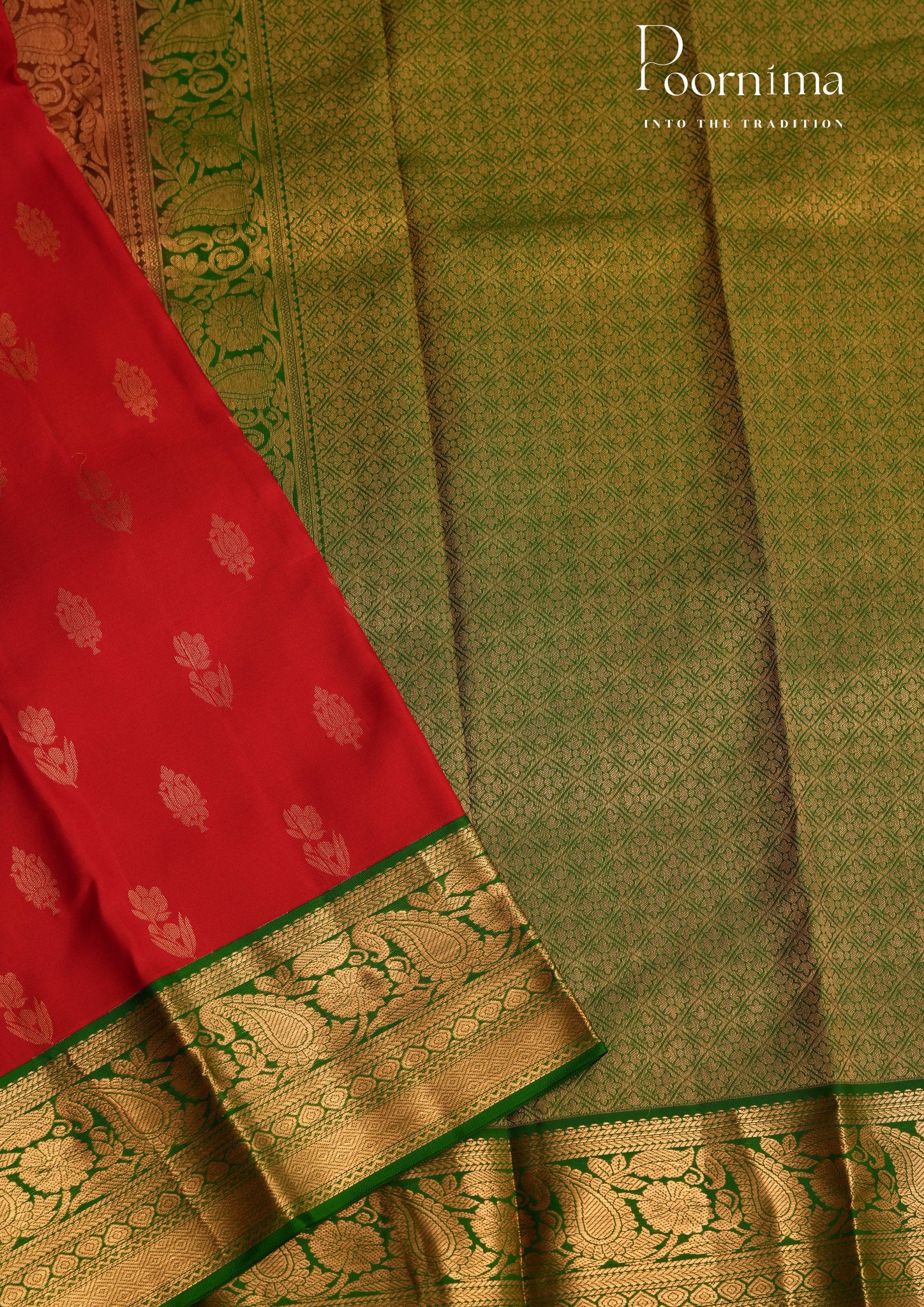 PURE VINATGE KANCHI PATTU SAREE - KADHAMBARI SILKS