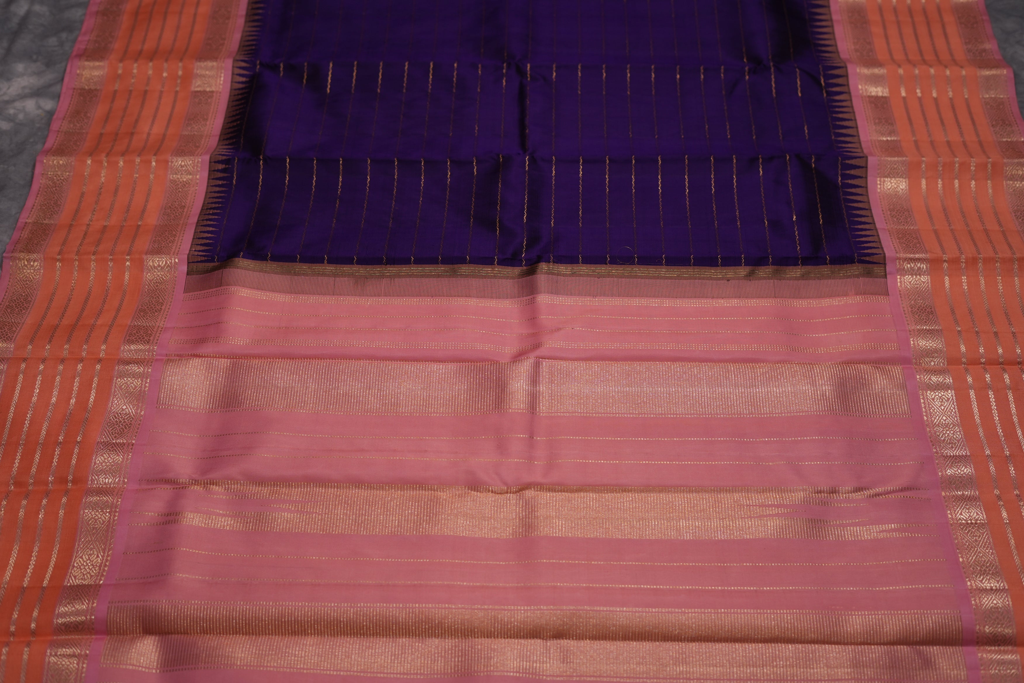 VINTAGE KANJEEVARAM - VIOLET