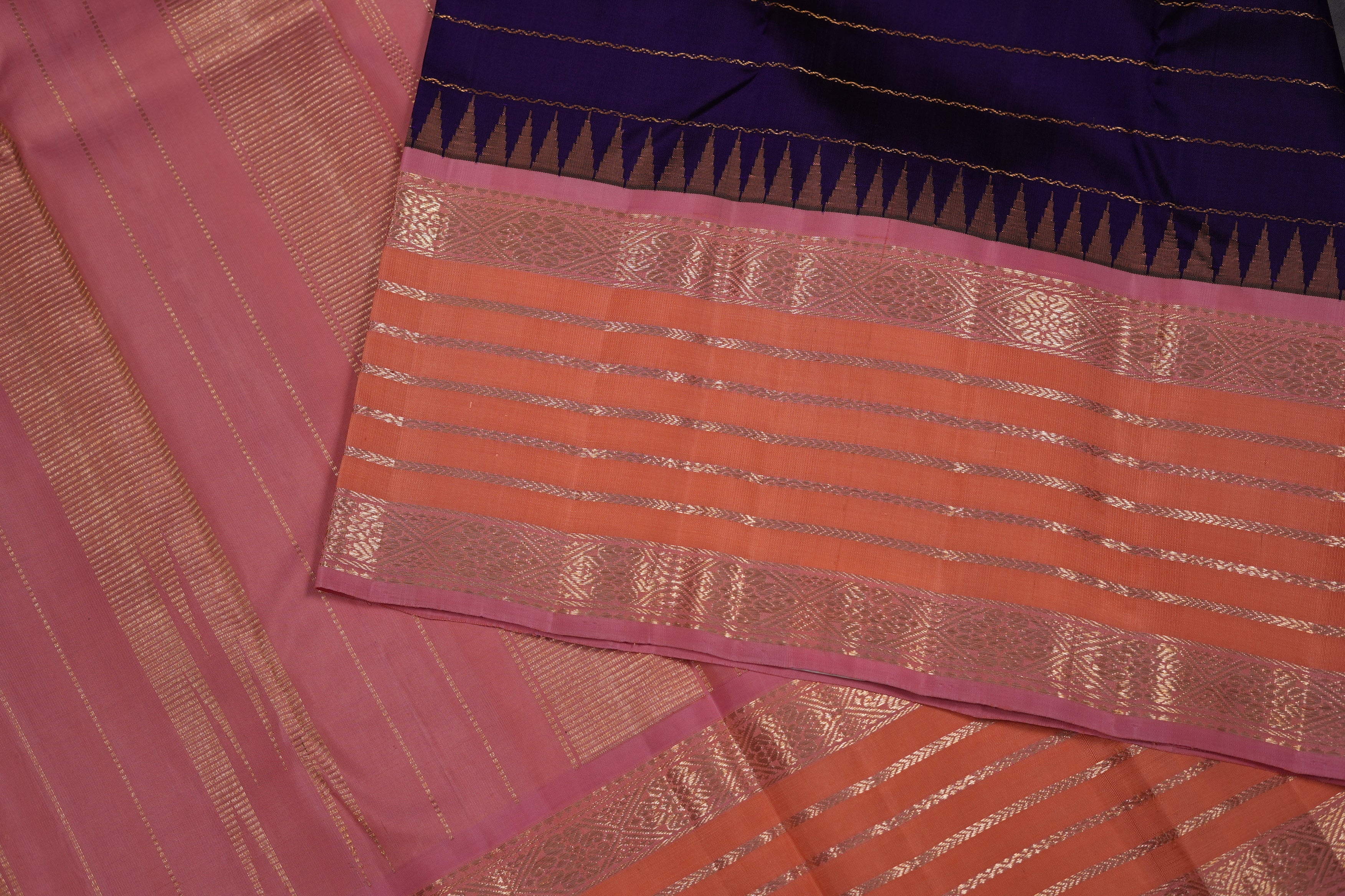 VINTAGE KANJEEVARAM - VIOLET