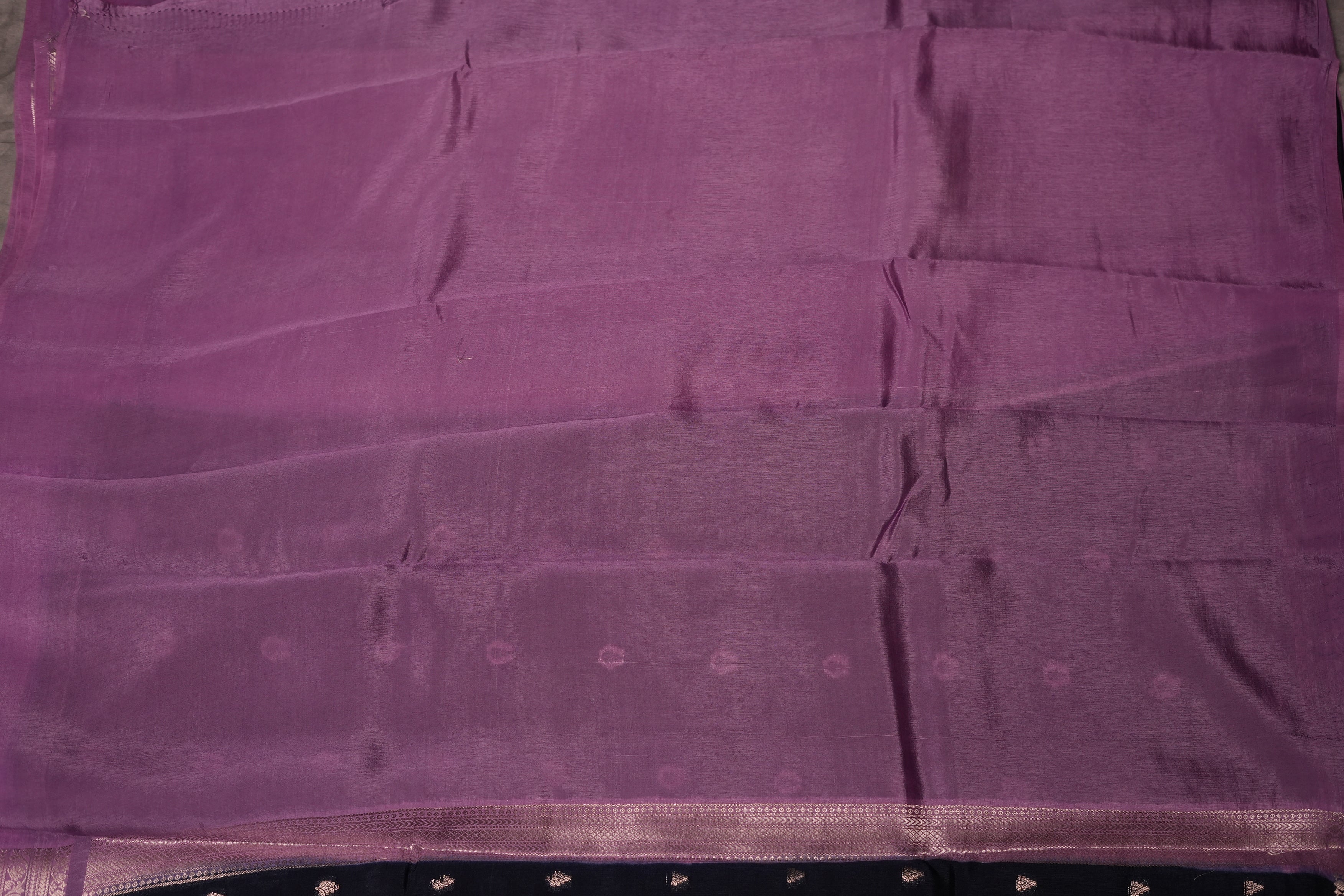 RAW MANGO SAREE- NAVY BLUE