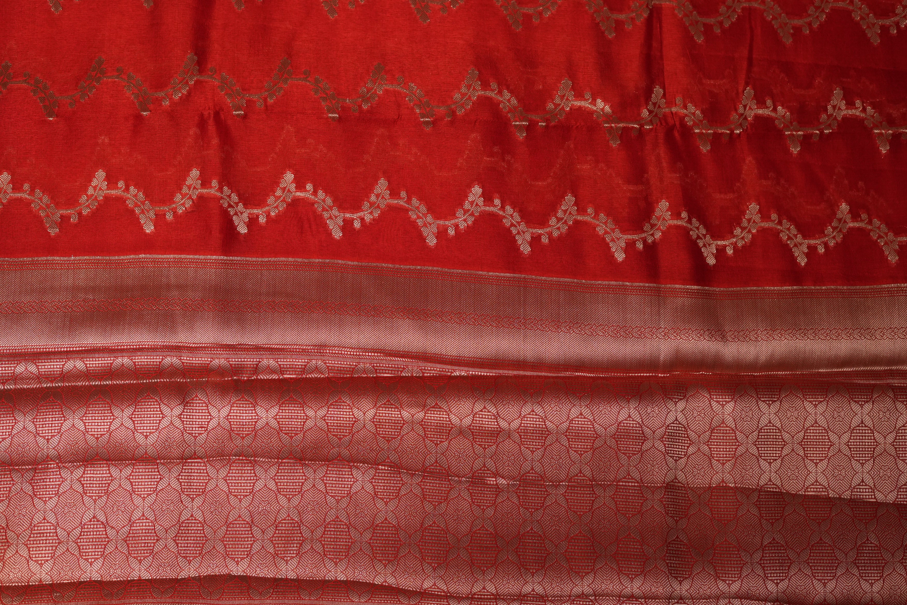 RAM MANGO SAREE- ORANGE