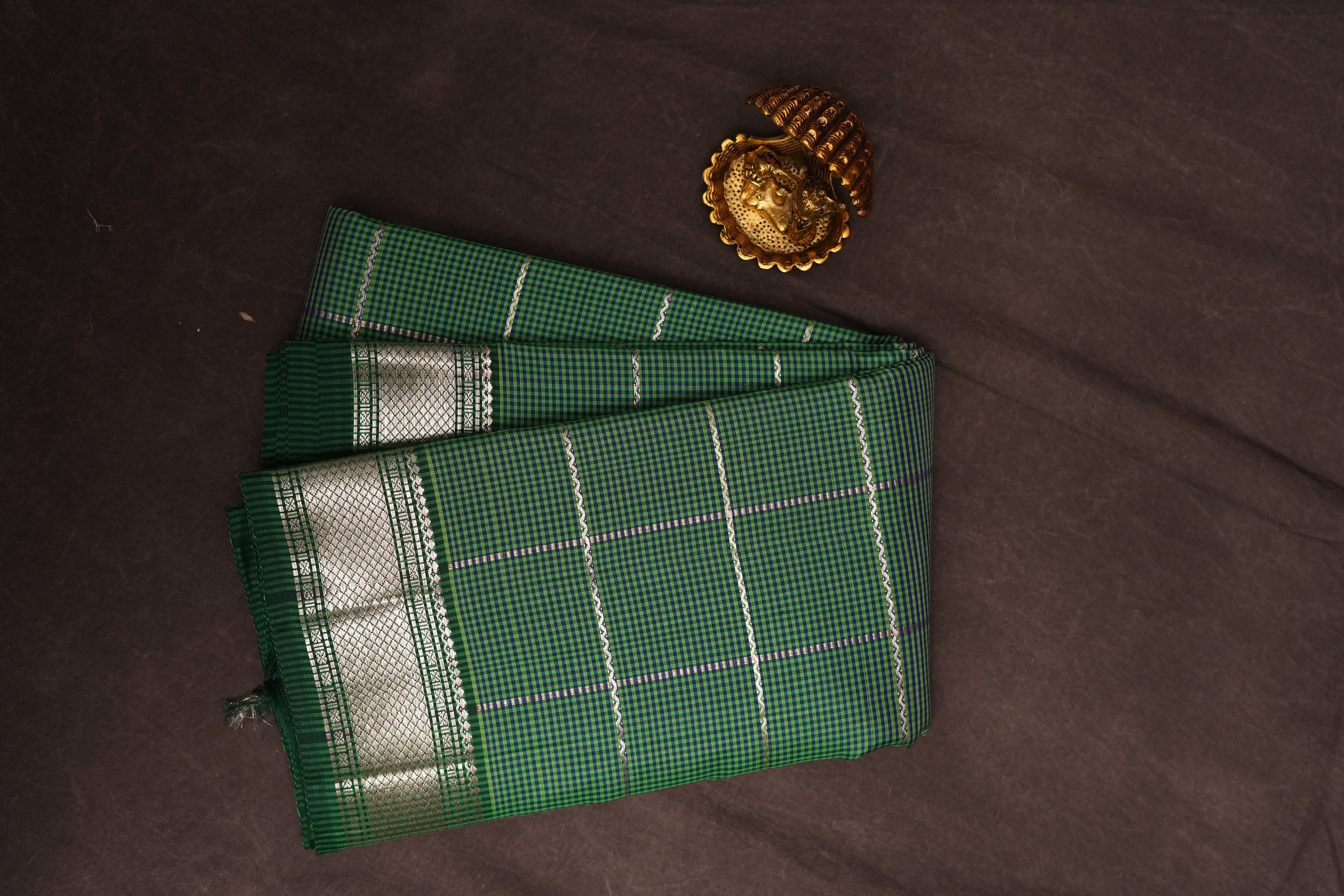 VINTAGE KANJEEVARAM - GREEN