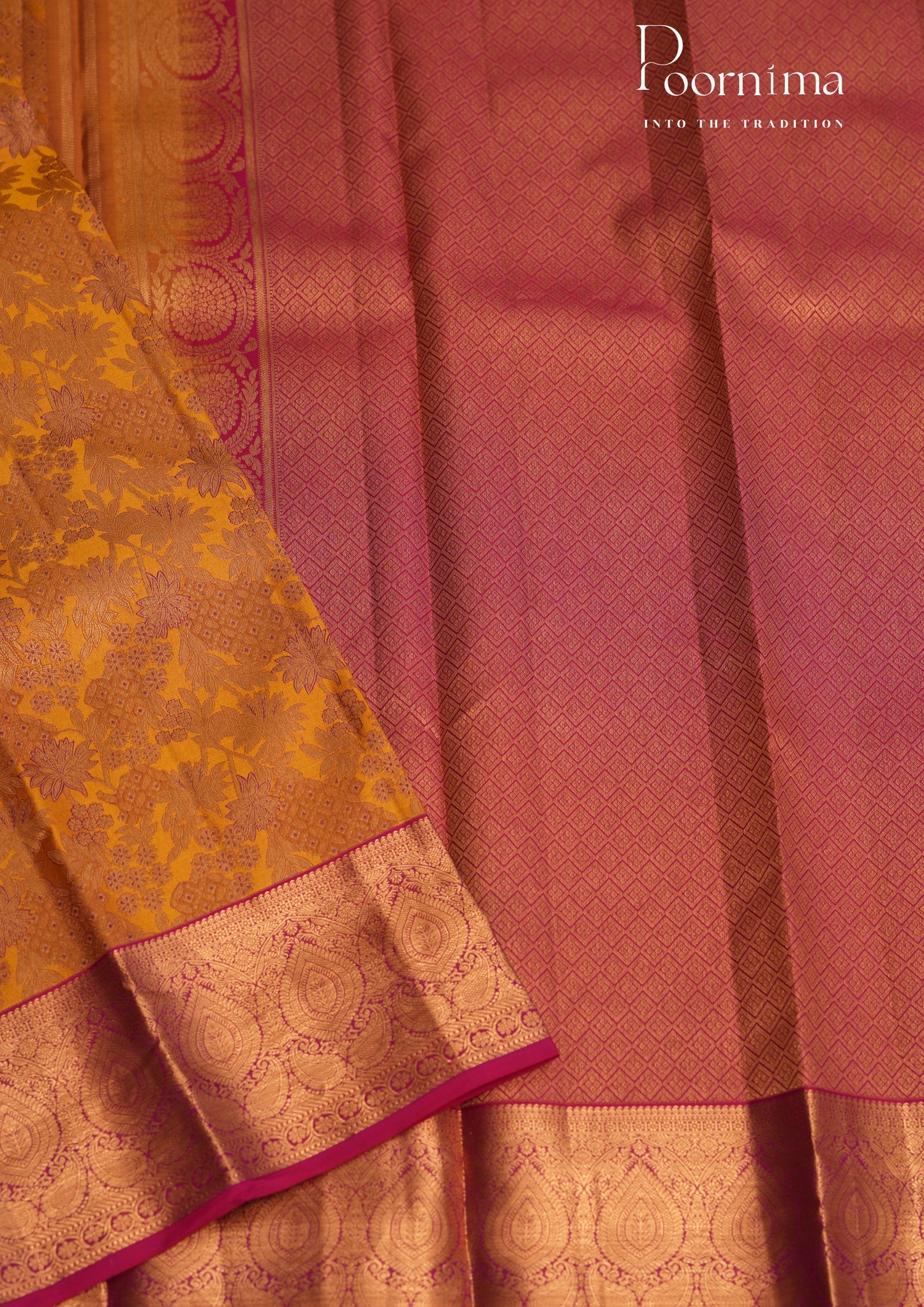 PURE VINATGE KANCHI PATTU SAREE - KADHAMBARI SILKS
