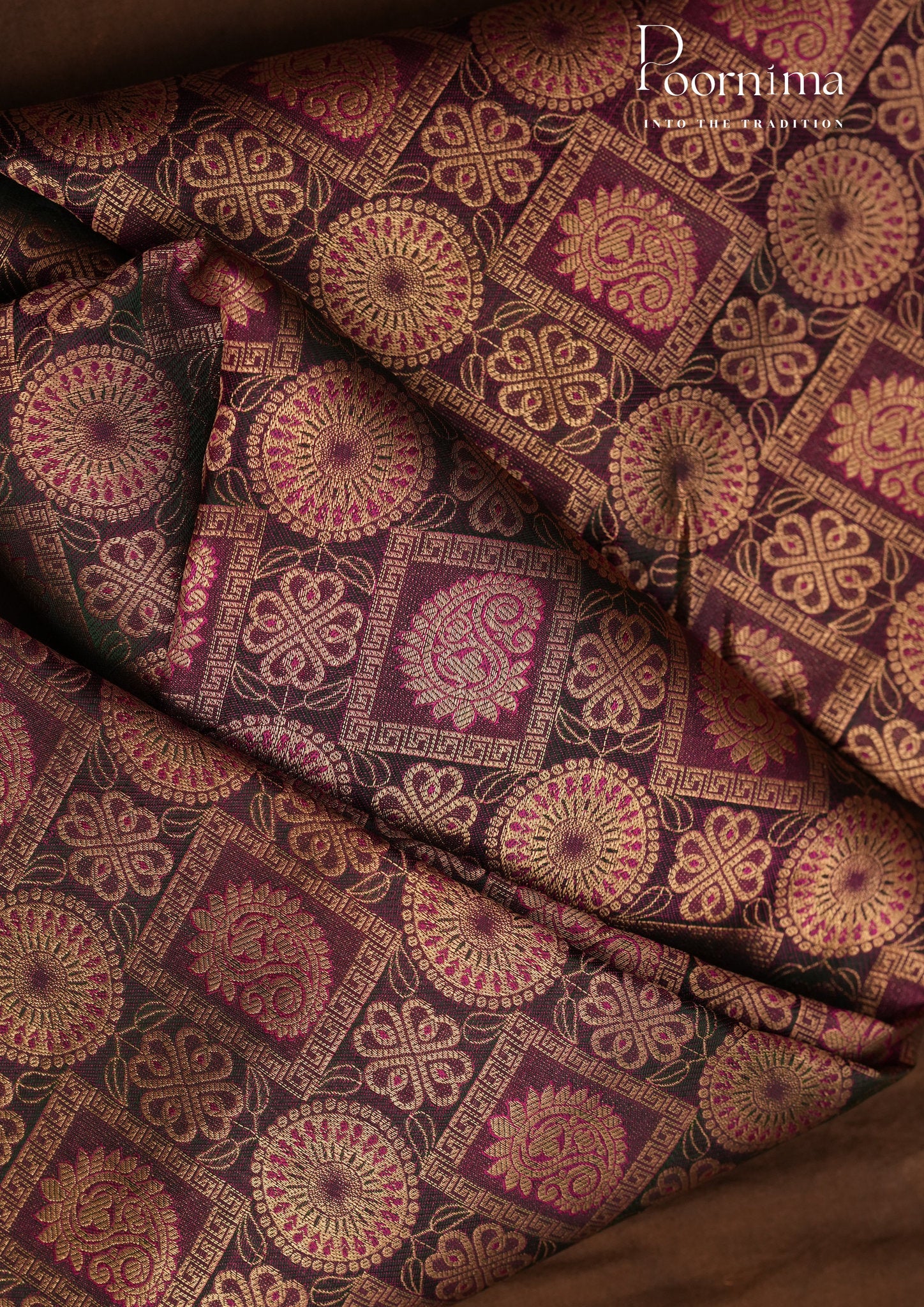 PURE VINATGE KANCHI PATTU SAREE - KADHAMBARI SILKS