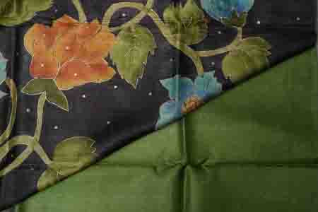 PURE TUSSAR SAREE- PISTA GREEN