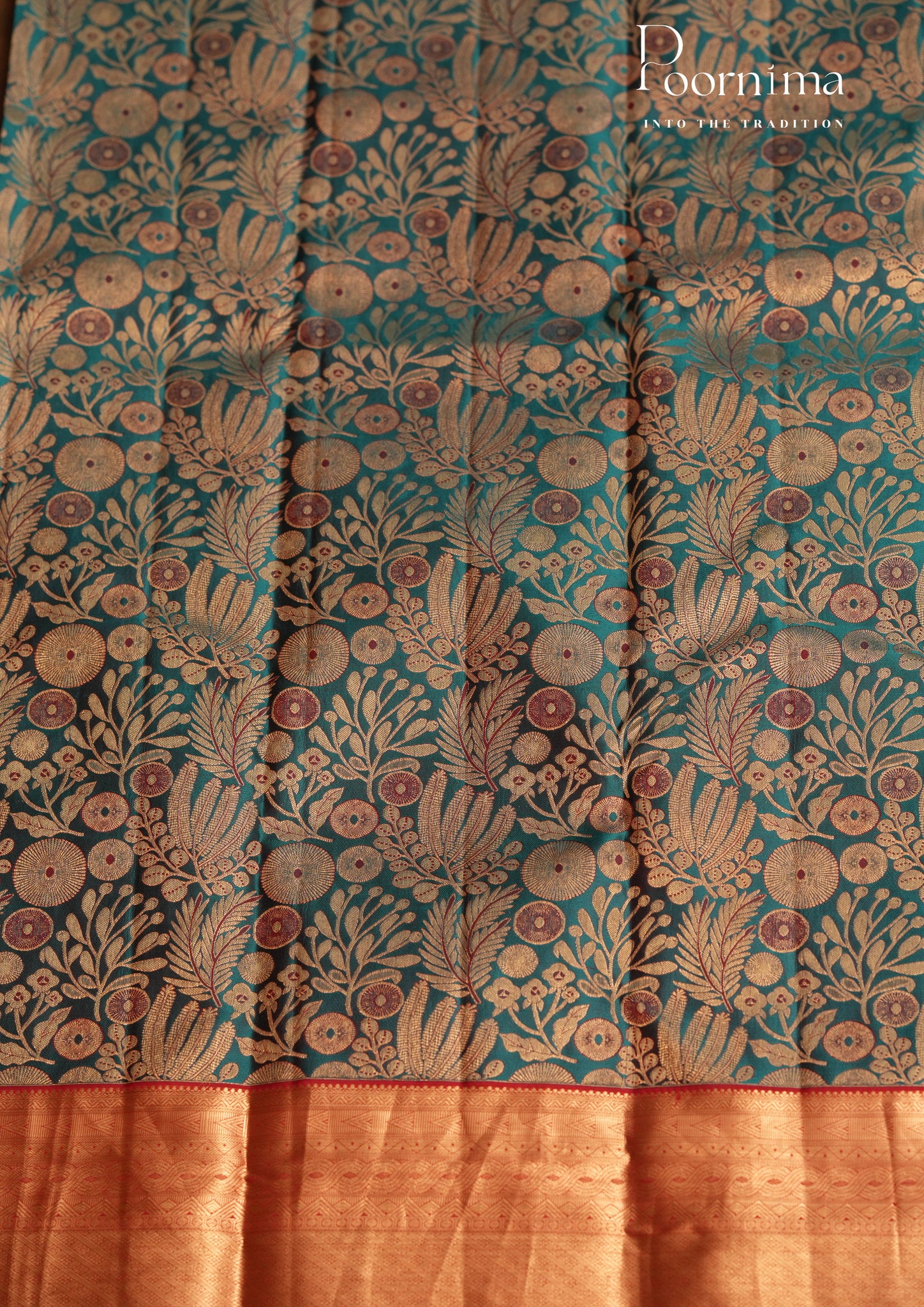 PURE VINTAGE KANCHI PATTU SAREE - KADHAMBARI SILKS