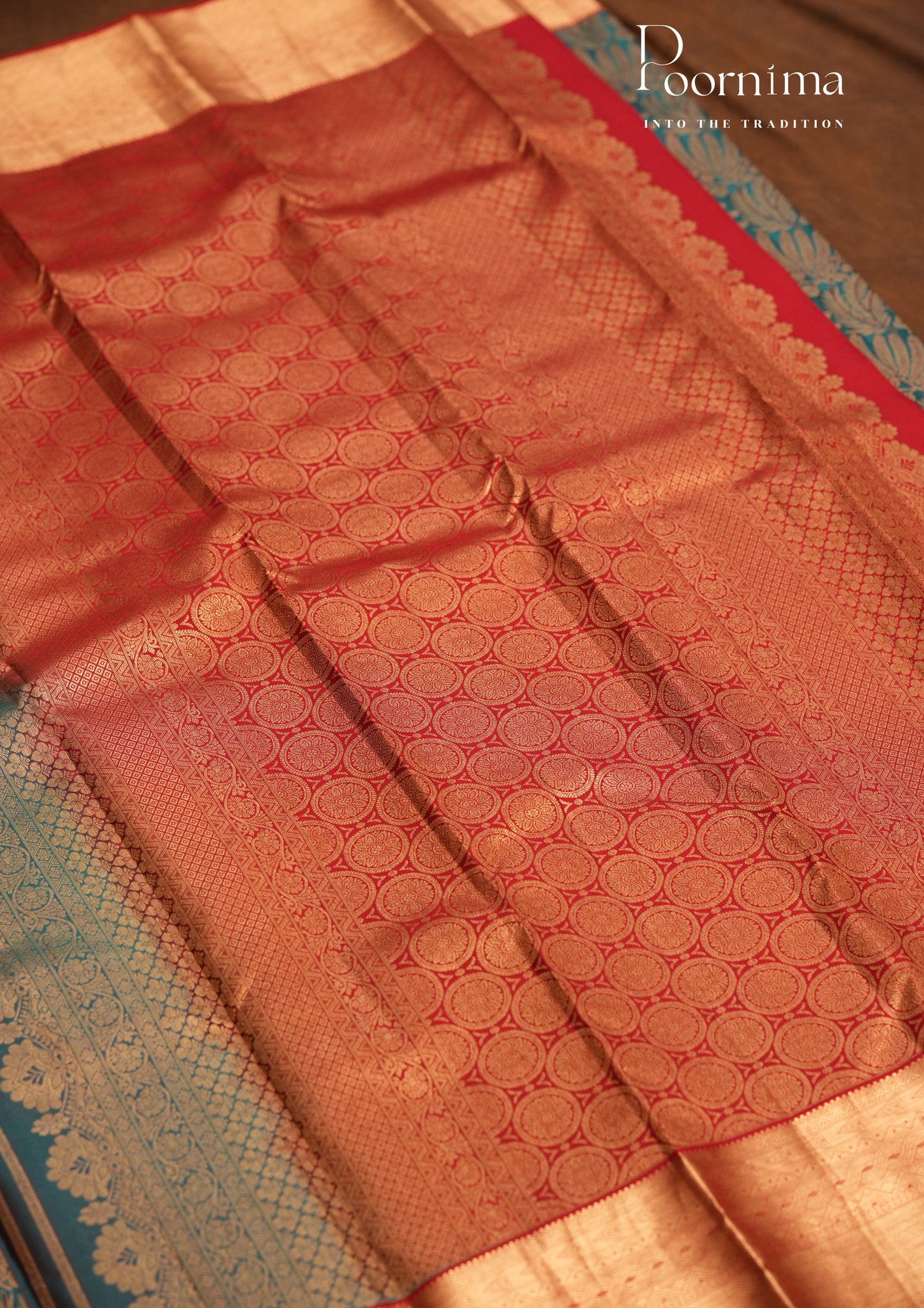 PURE VINTAGE KANCHI PATTU SAREE - KADHAMBARI SILKS
