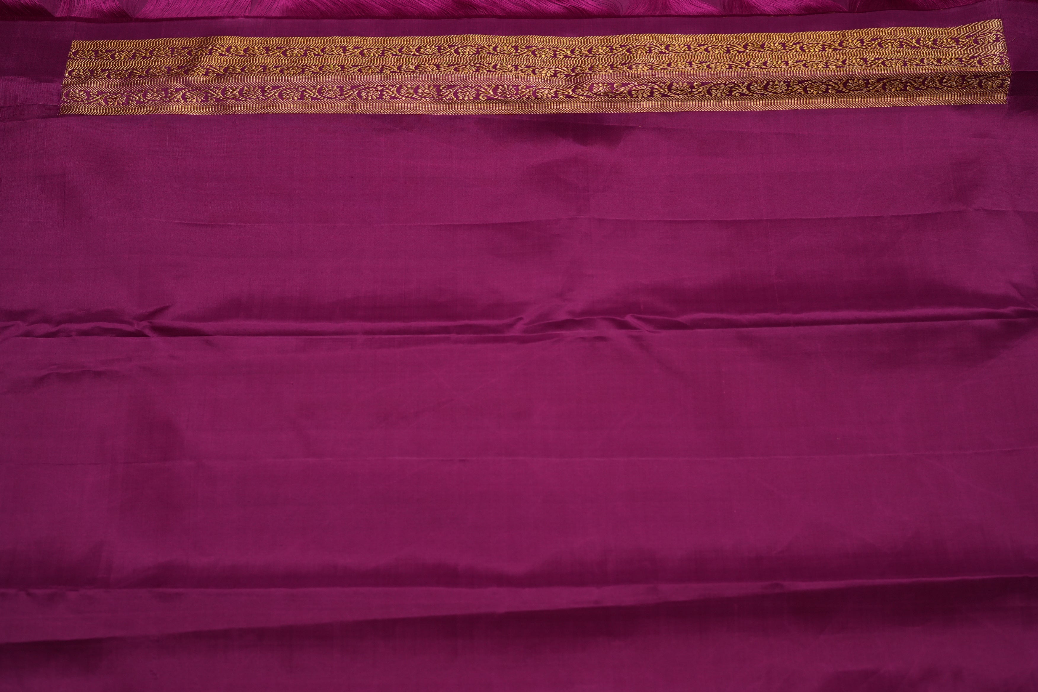 VINTAGE KANJEEVARAM - DARK MAGENTA
