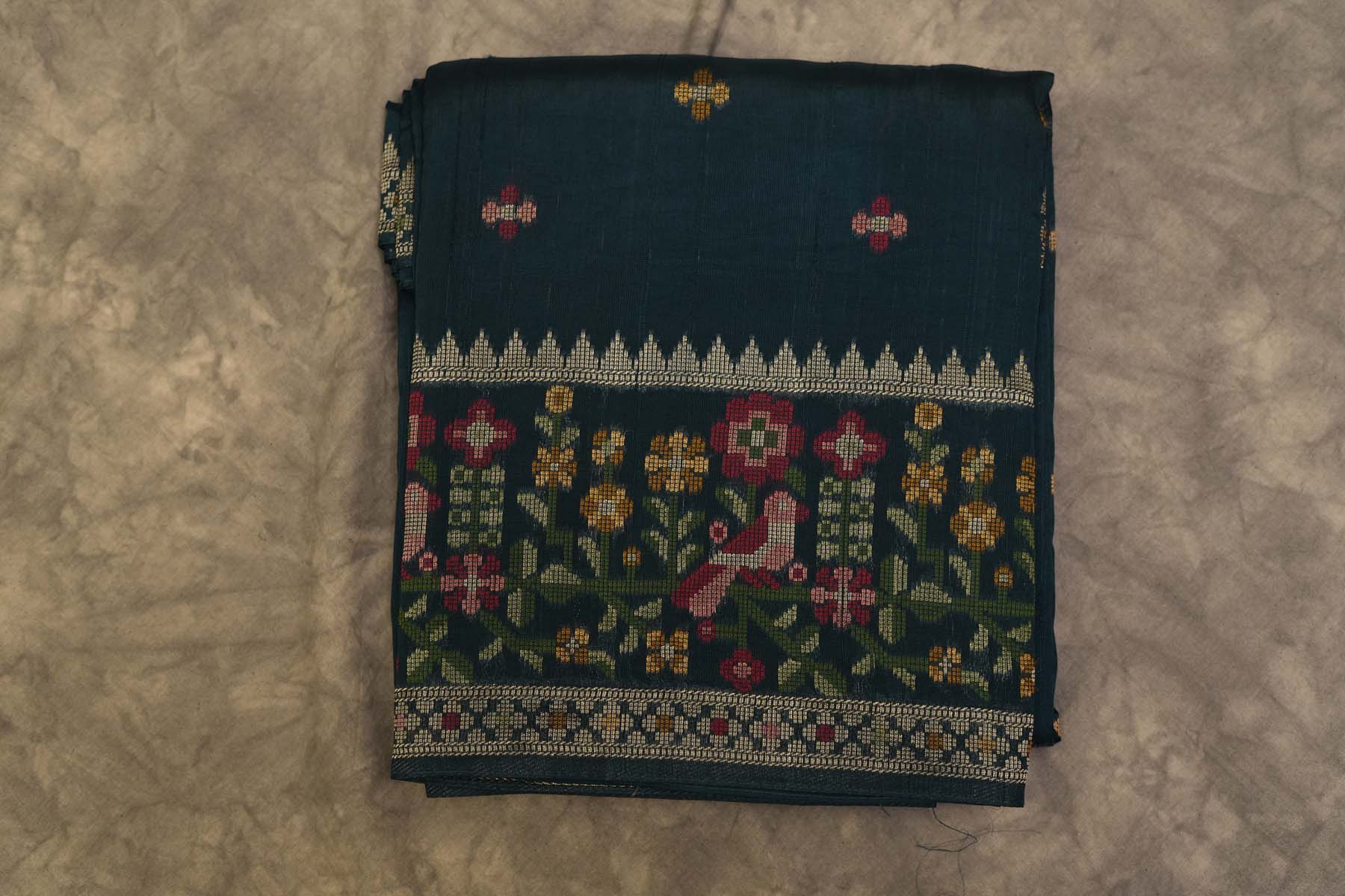 BENARASI GEORGETTE SAREE- AZURE BLUE