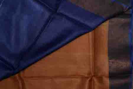 PURE TUSSAR SAREE- PEANUT BROWN