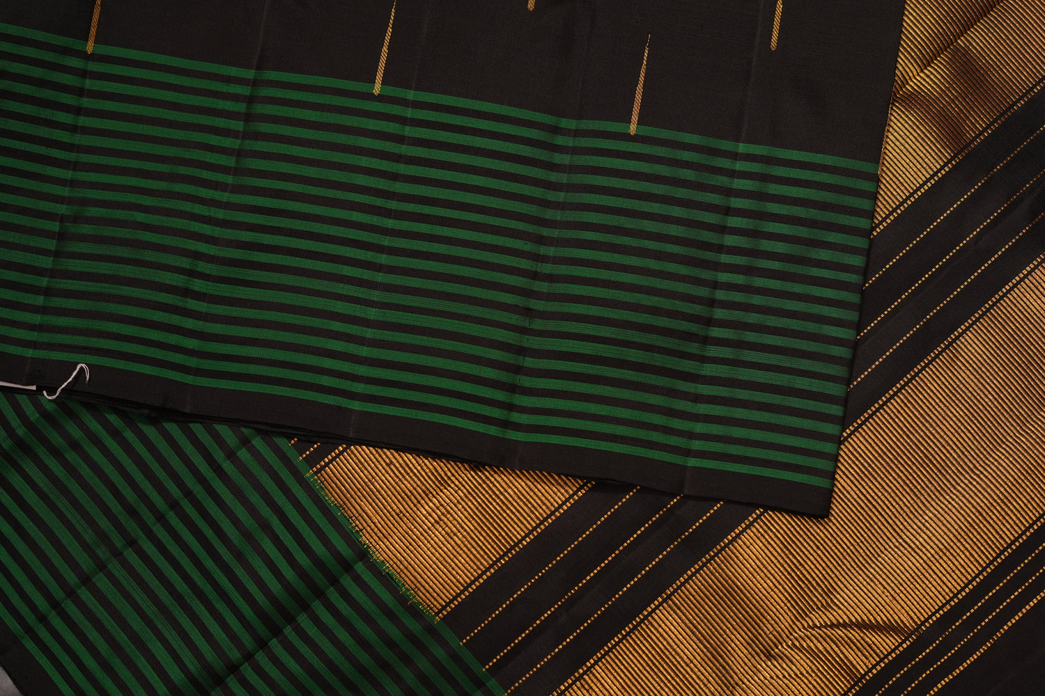 VINTAGE KANJEEVARAM - BLACK