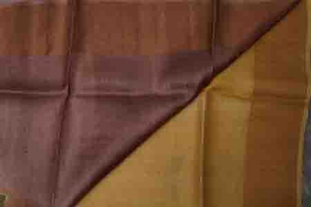 PURE TUSSAR SAREE-YELLOW