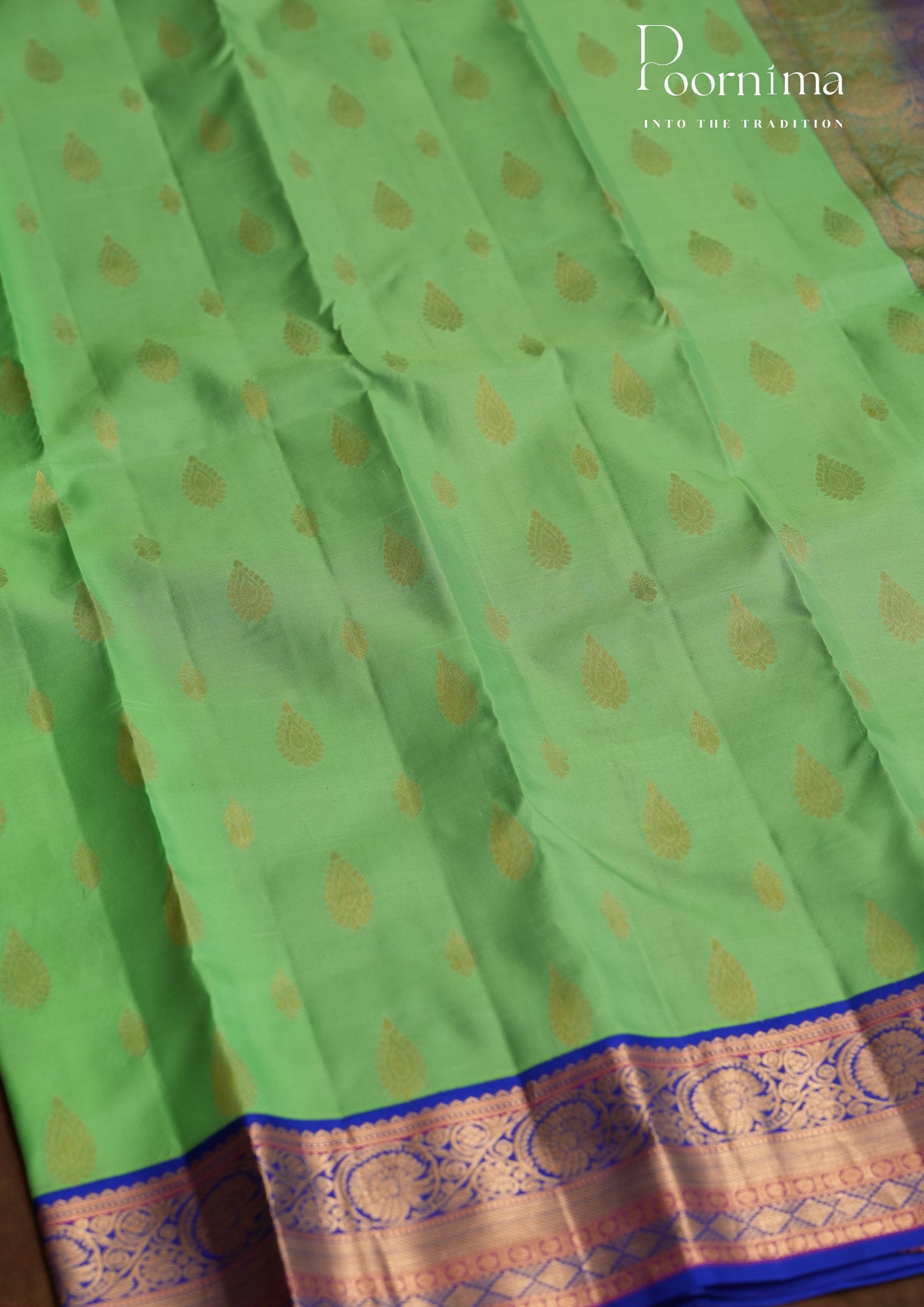 PURE VINTAGE KANCHI PATTU SAREE - KADHAMBARI SILKS