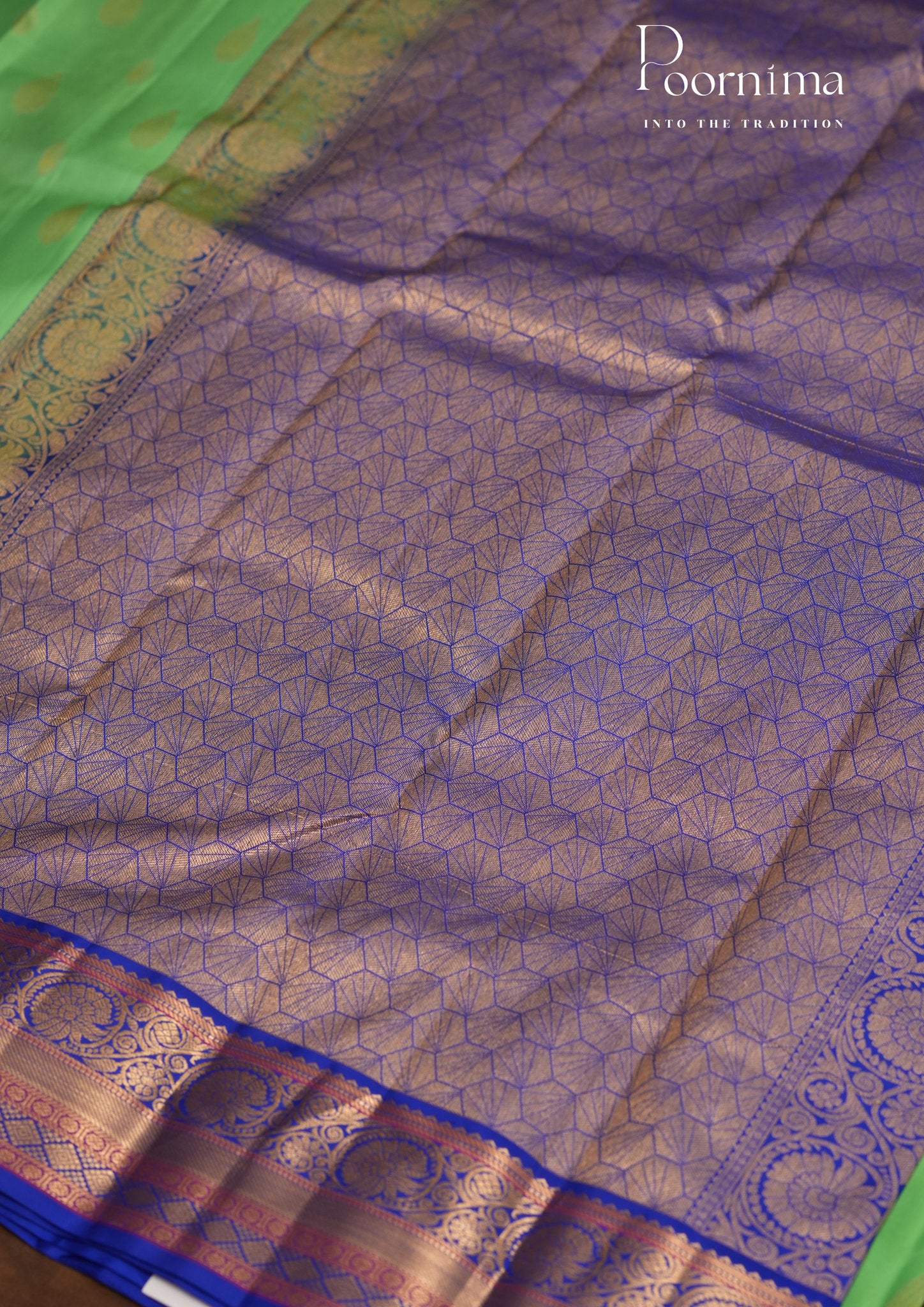 PURE VINTAGE KANCHI PATTU SAREE - KADHAMBARI SILKS