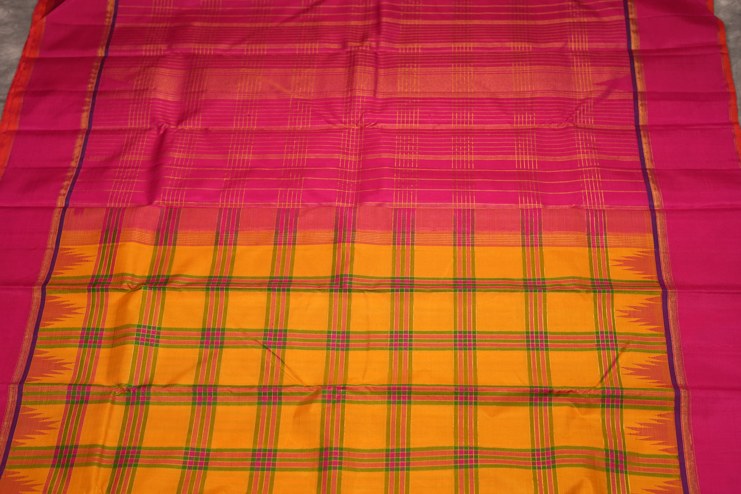 VINTAGE KANJEEVARAM - YELLOW