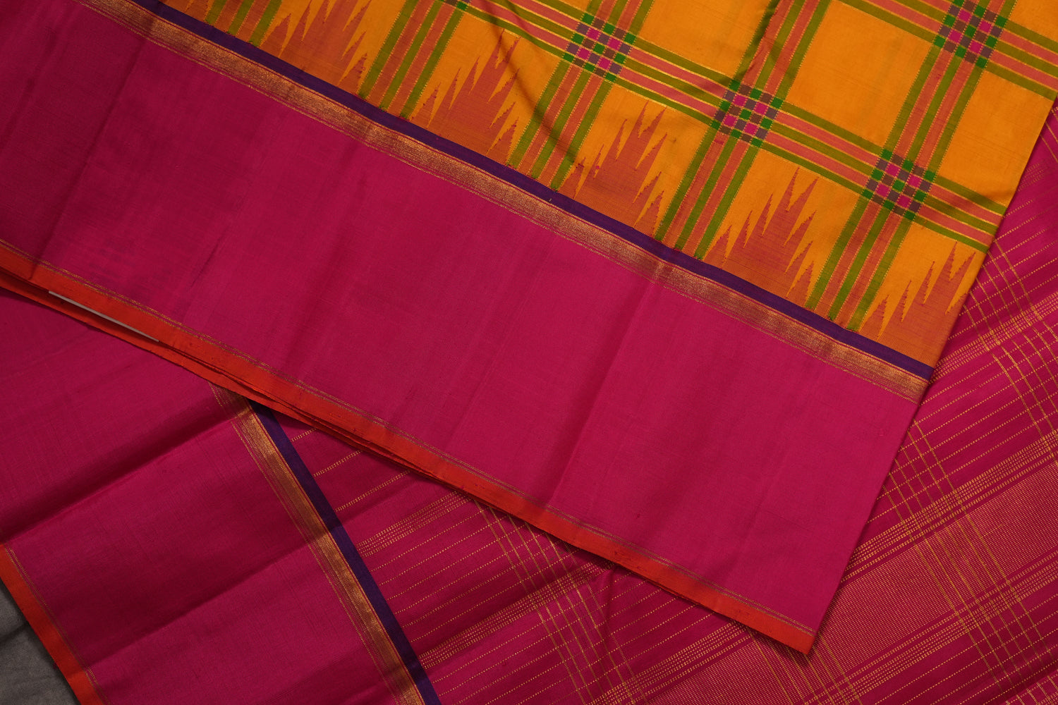 VINTAGE KANJEEVARAM - YELLOW