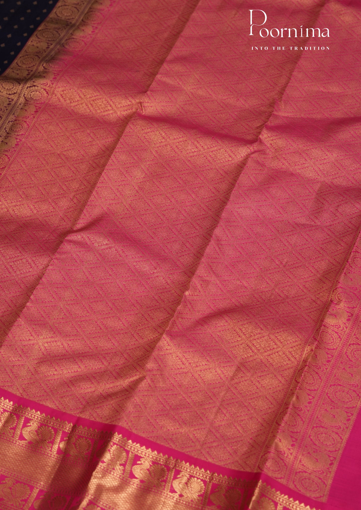 PURE VINTAGE KANCHI PATTU SAREE - KADHAMBARI SILKS