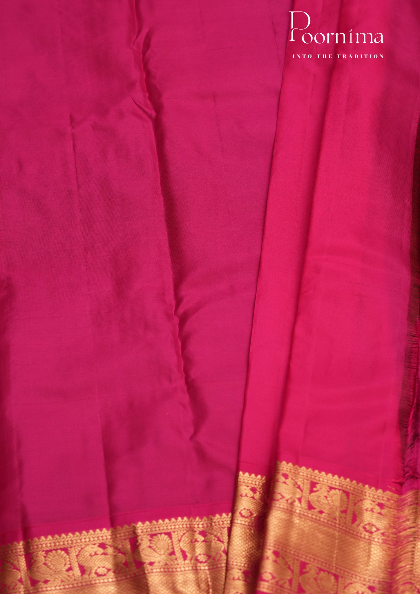 PURE VINTAGE KANCHI PATTU SAREE - KADHAMBARI SILKS