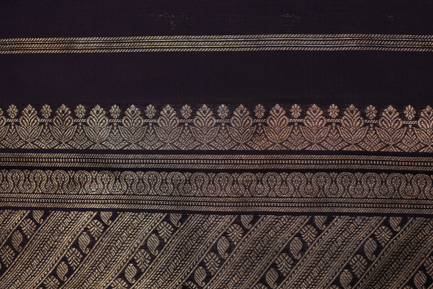 VINTAGE KANJEEVARAM -NAVY BLUE