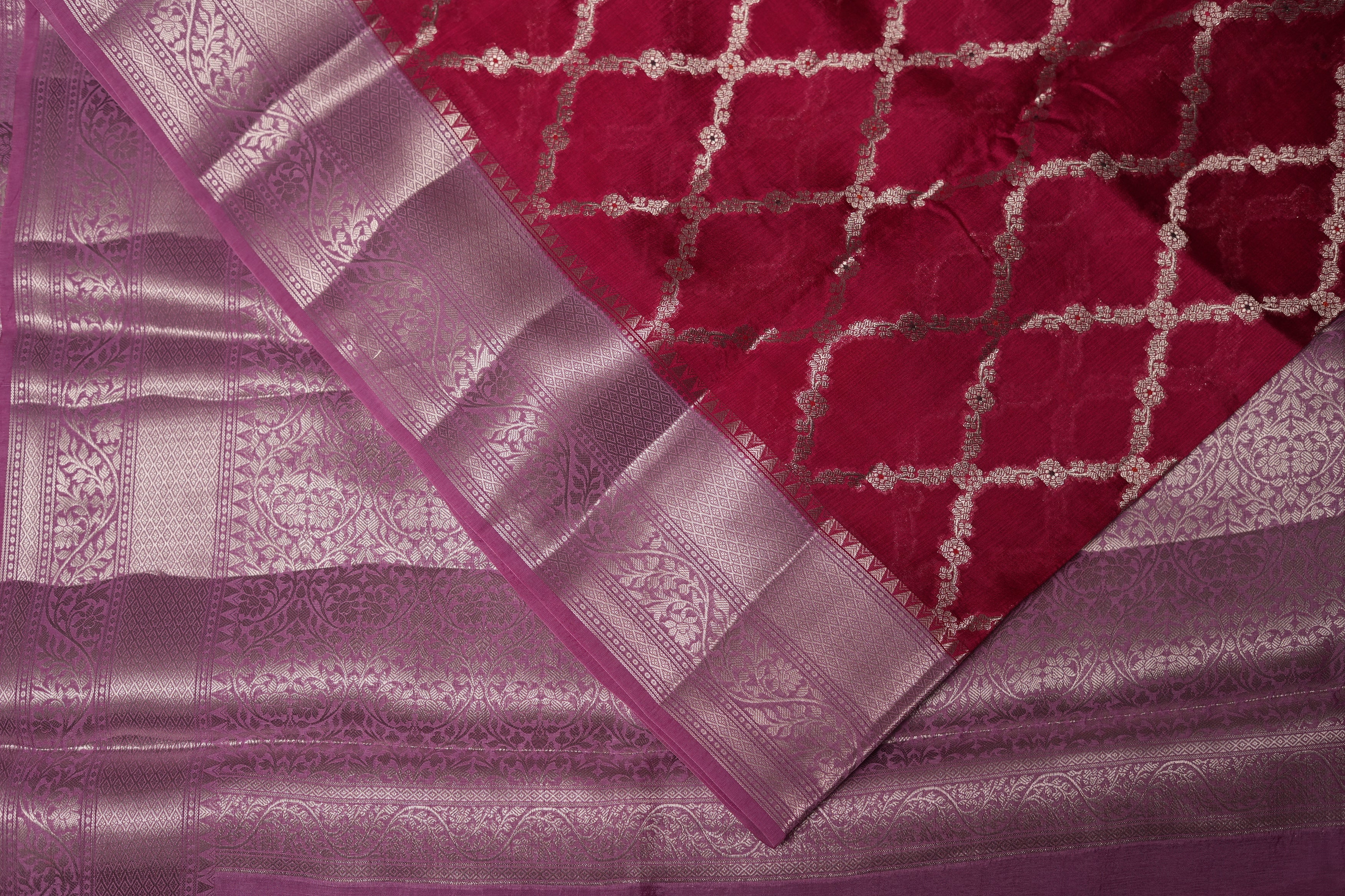 RAW MANGO SAREE- PINK