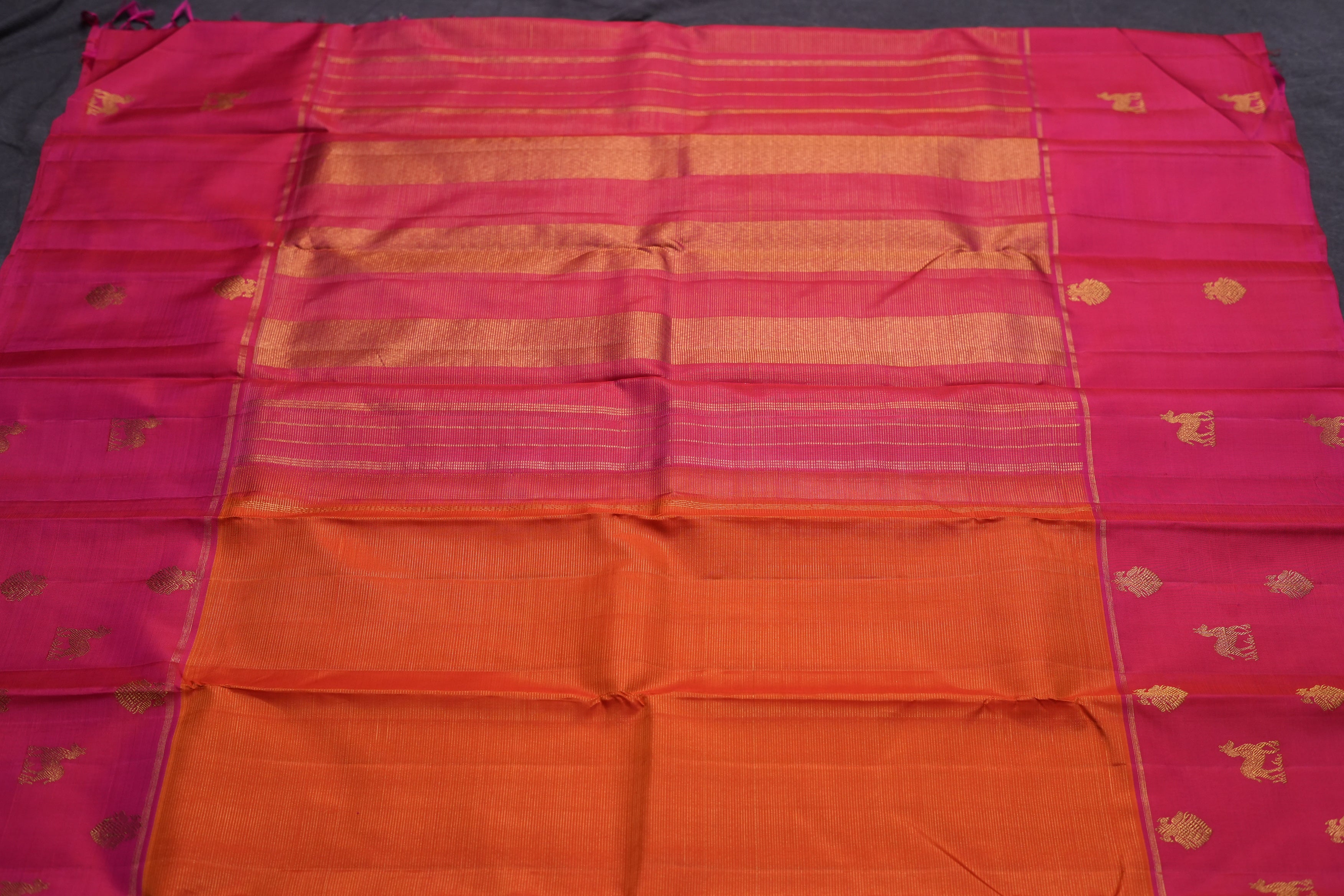 VINTAGE KANJEEVARAM - ORANGE