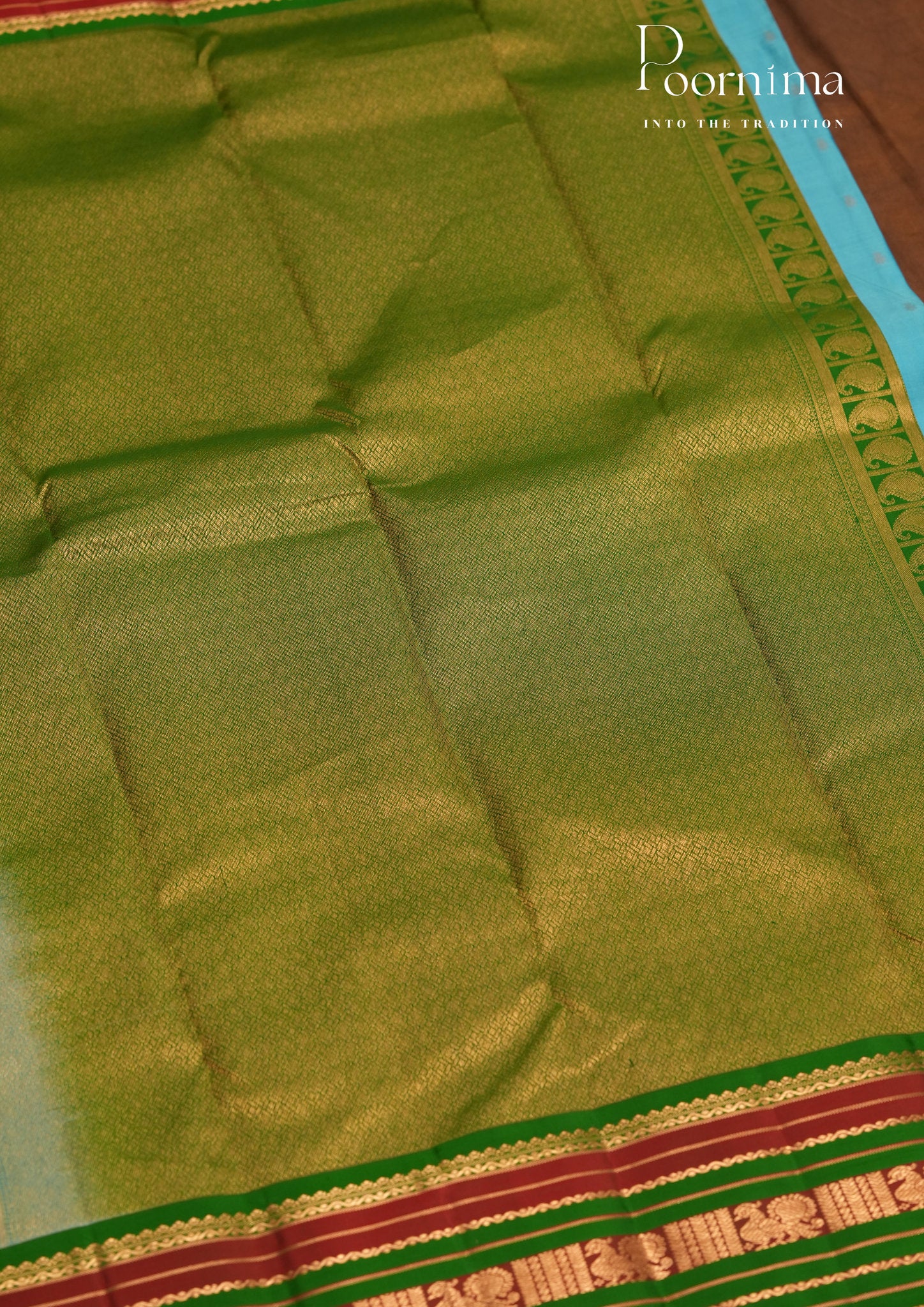 PURE VINTAGE KANCHI PATTU SAREE - KADHAMBARI SILKS