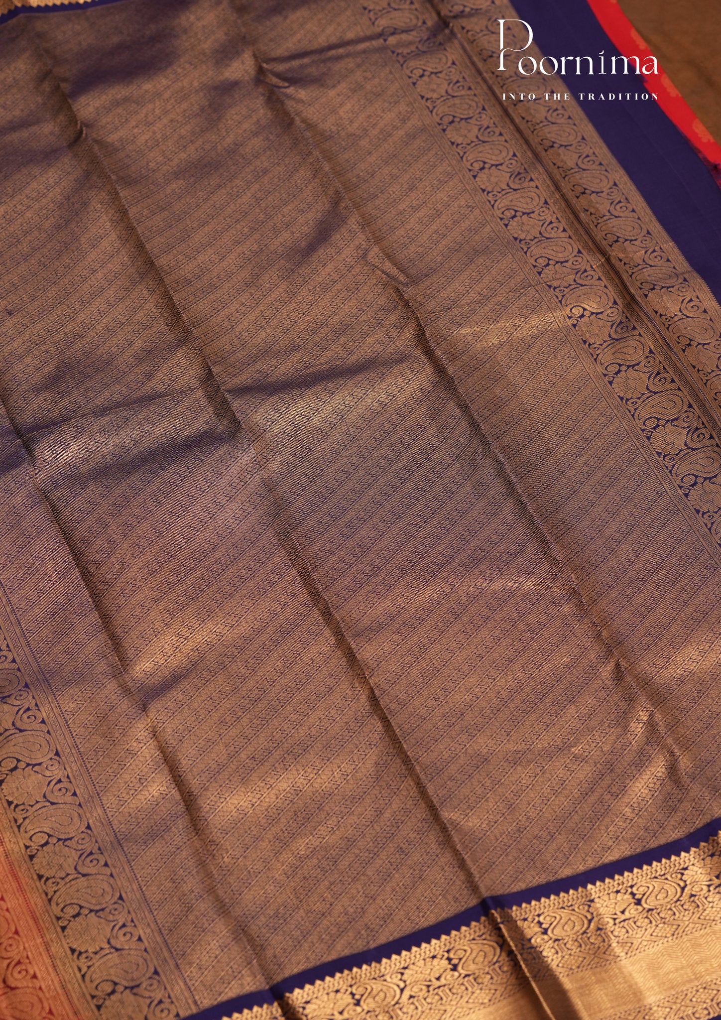 PURE VINTAGE KANCHI PATTU SAREE - KADHAMBARI SILKS