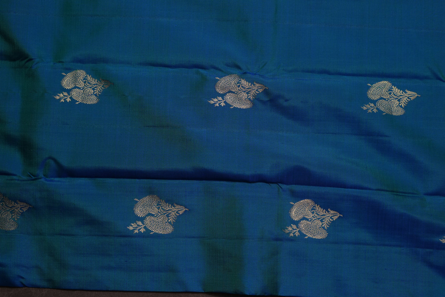 VINTAGE KANJEEVARAM - PEACOCK BLUE