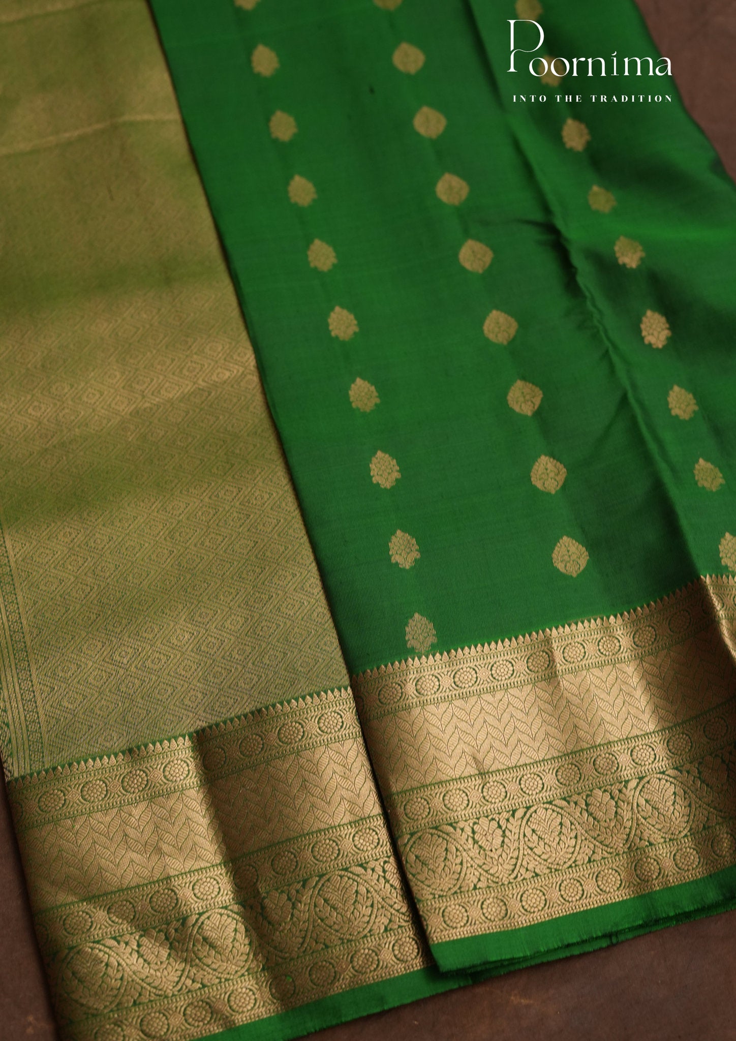 PURE VINTAGE KANCHI PATTU SAREE - KADHAMBARI SILKS
