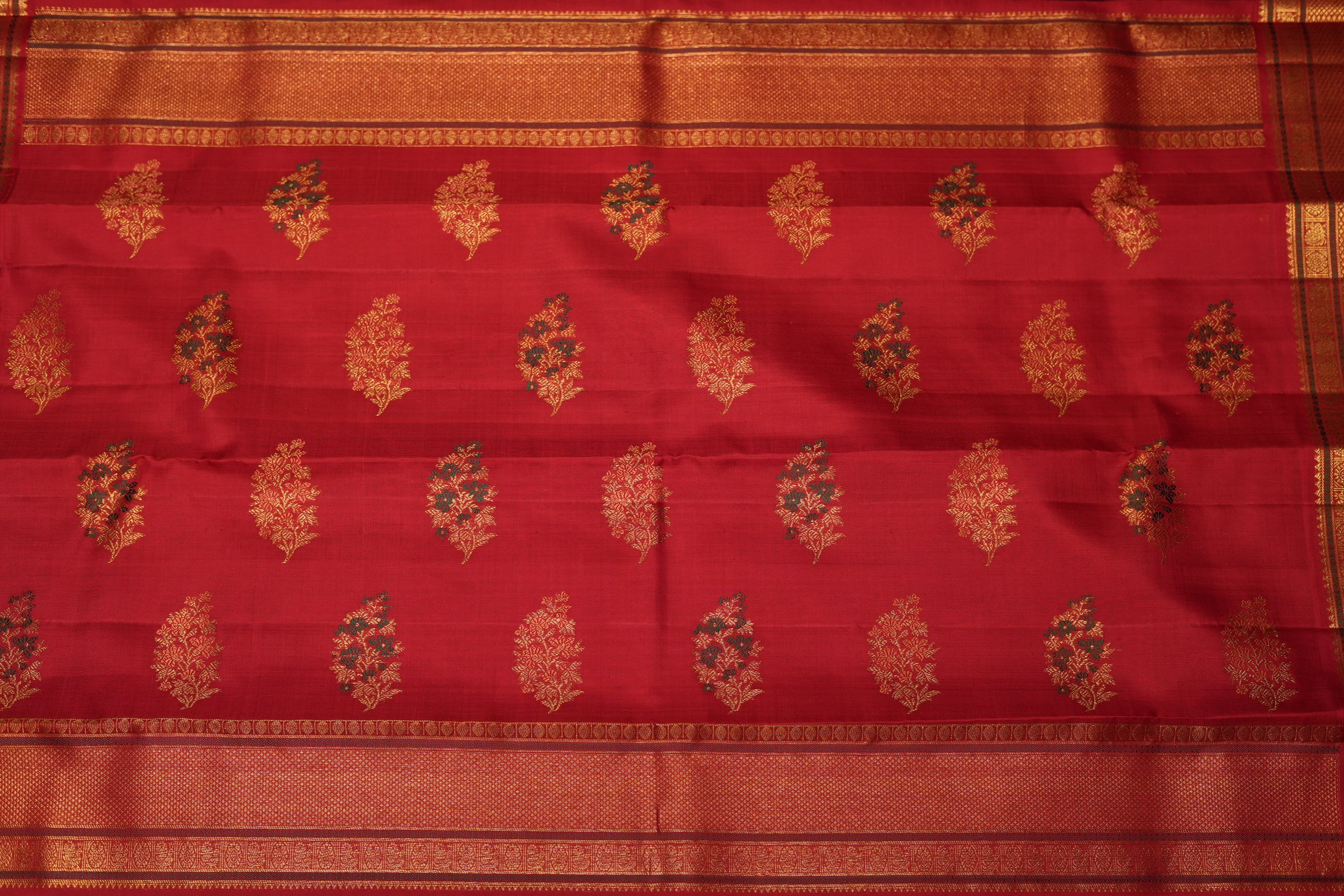 VINTAGE KANJEEVARAM - INK BLUE