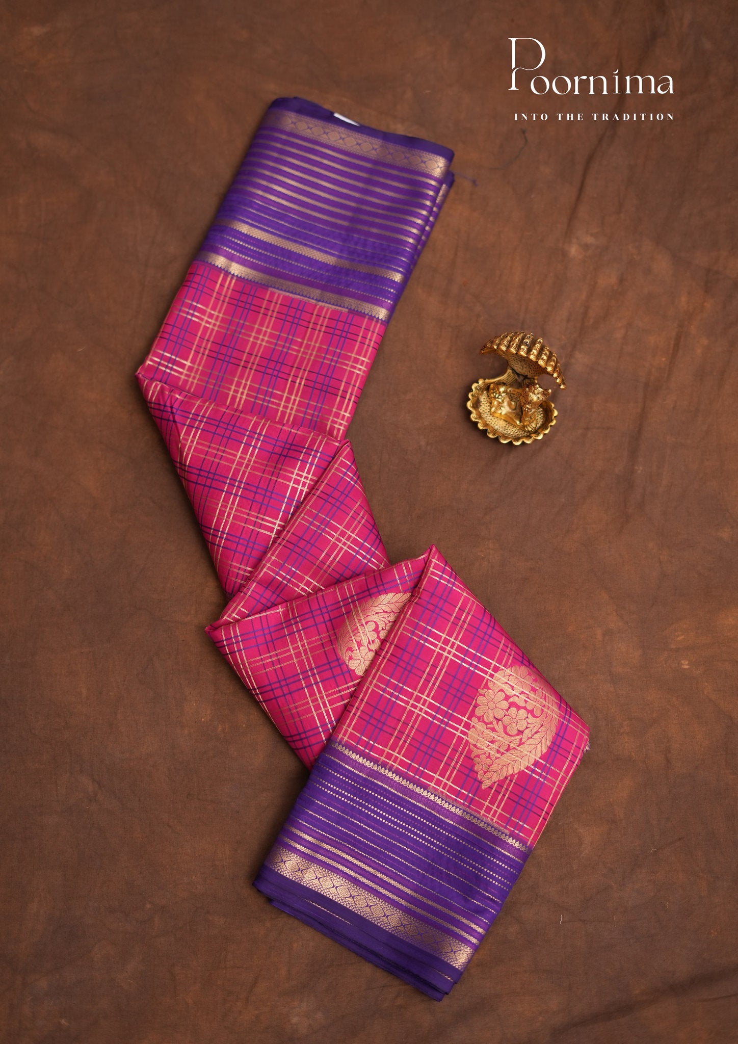 PURE VINTAGE KANCHI PATTU SAREE - KADHAMBARI SILKS