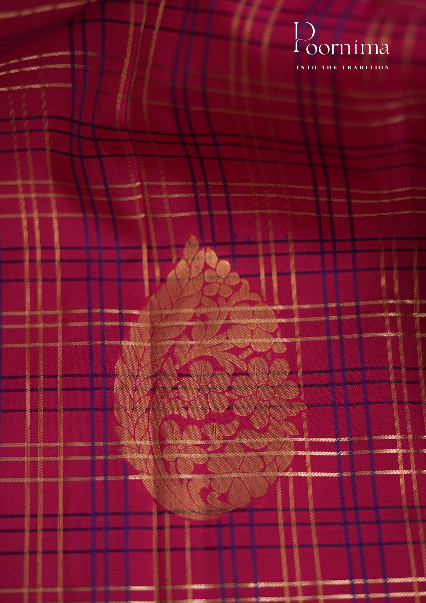 PURE VINTAGE KANCHI PATTU SAREE - KADHAMBARI SILKS