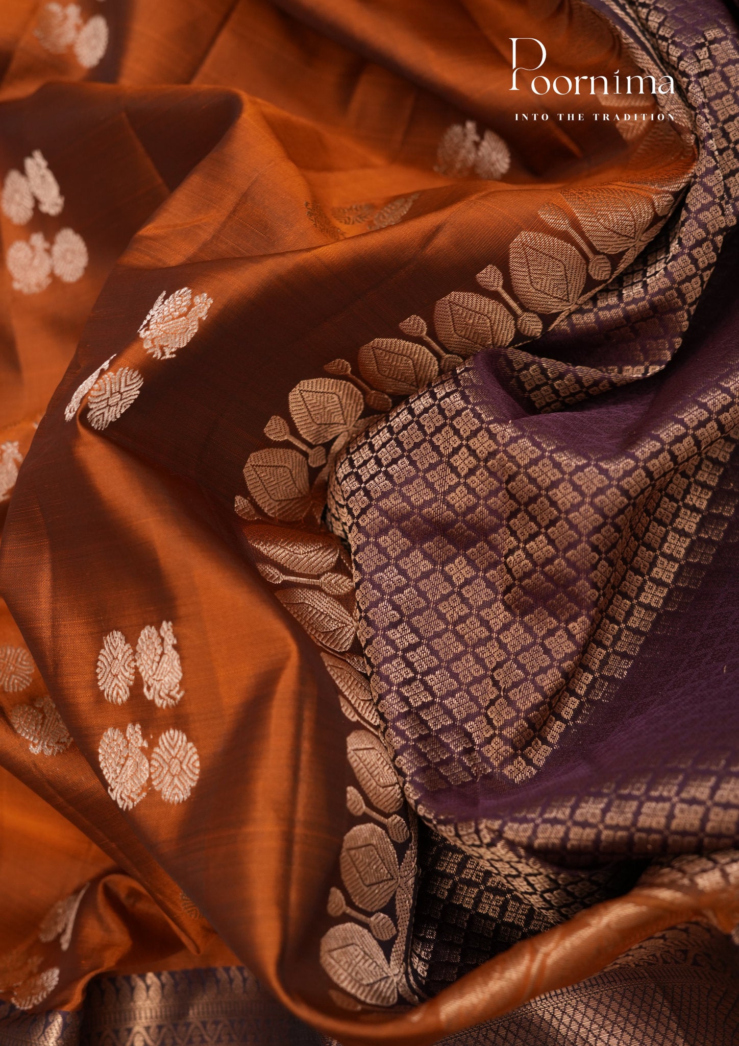 PURE VINTAGE KANCHI PATTU SAREE - KADHAMBARI SILKS