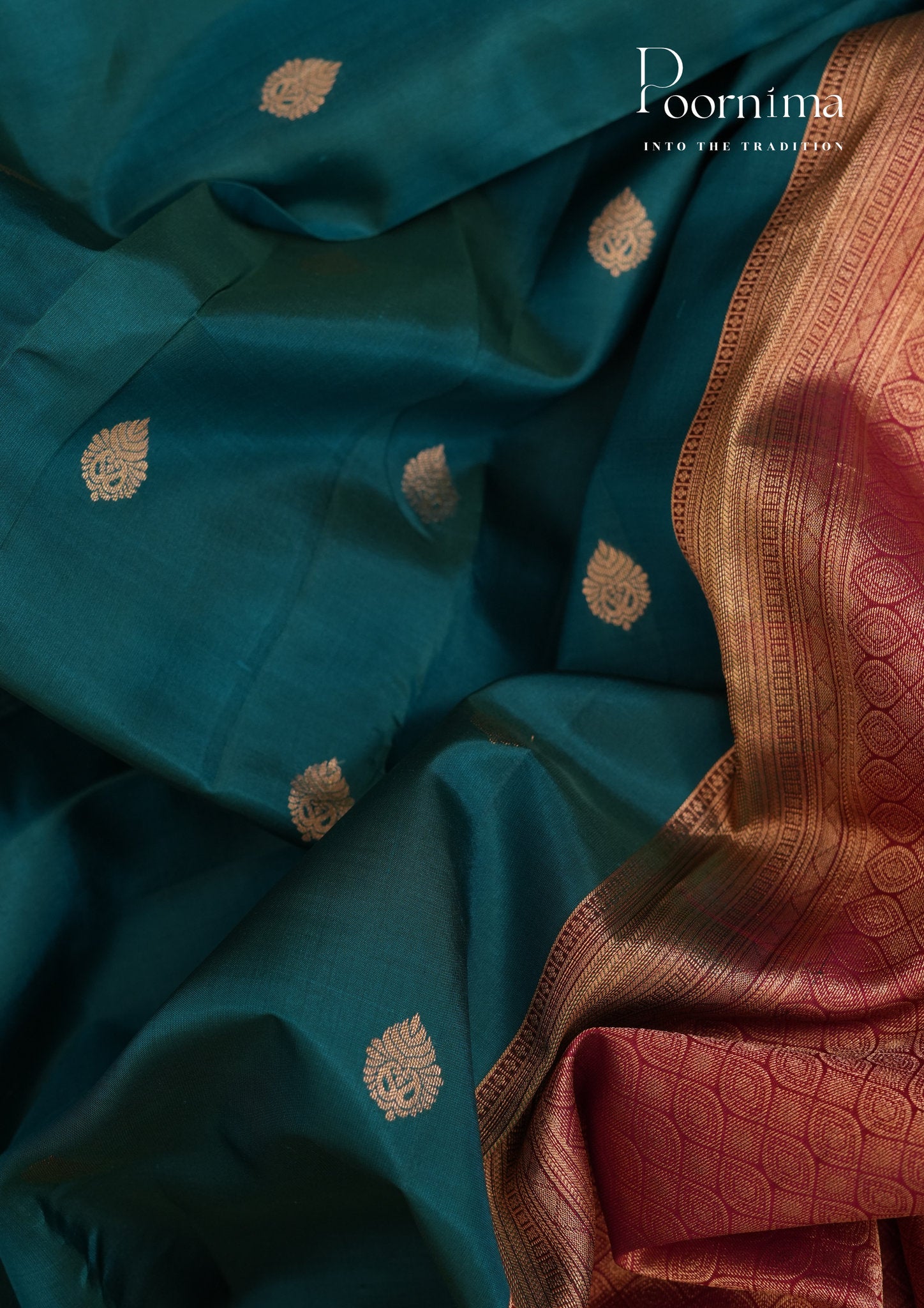 PURE VINTAGE KANCHI PATTU SAREE - KADHAMBARI SILKS