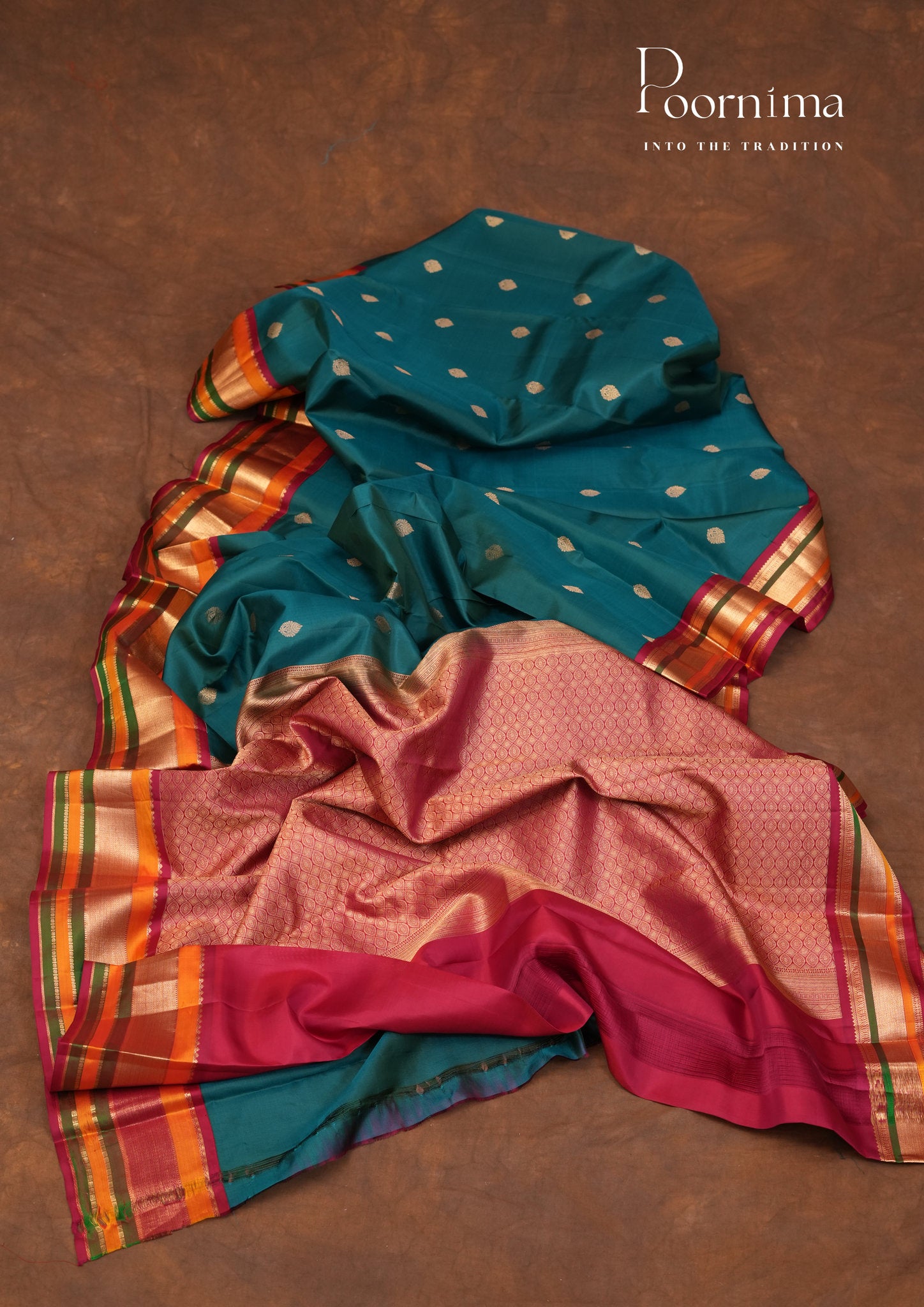 PURE VINTAGE KANCHI PATTU SAREE - KADHAMBARI SILKS