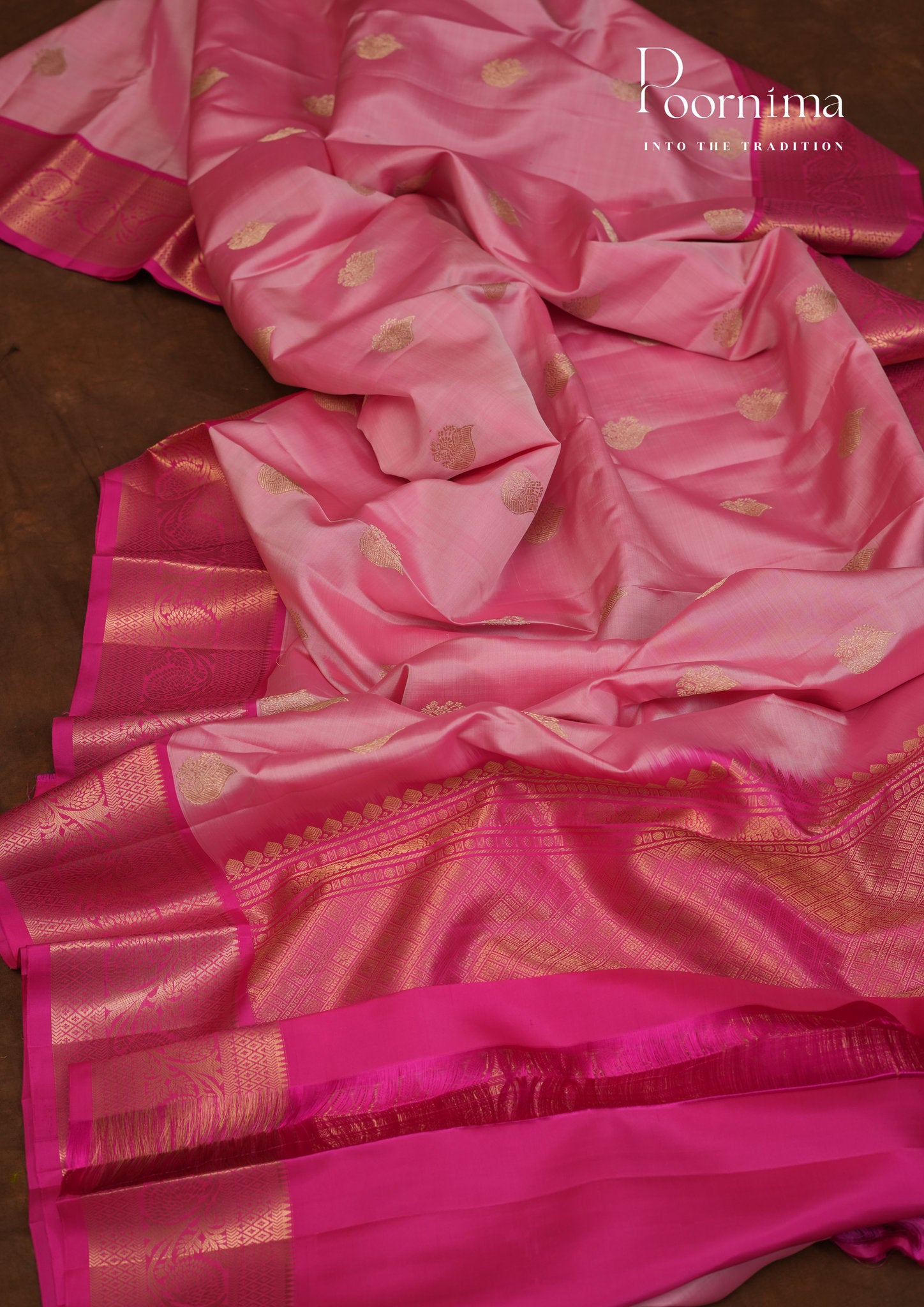 PURE VINTAGE KANCHI PATTU SAREE - KADHAMBARI SILKS