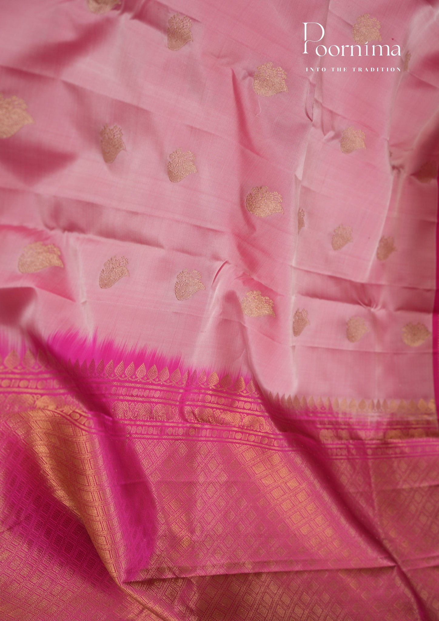 PURE VINTAGE KANCHI PATTU SAREE - KADHAMBARI SILKS