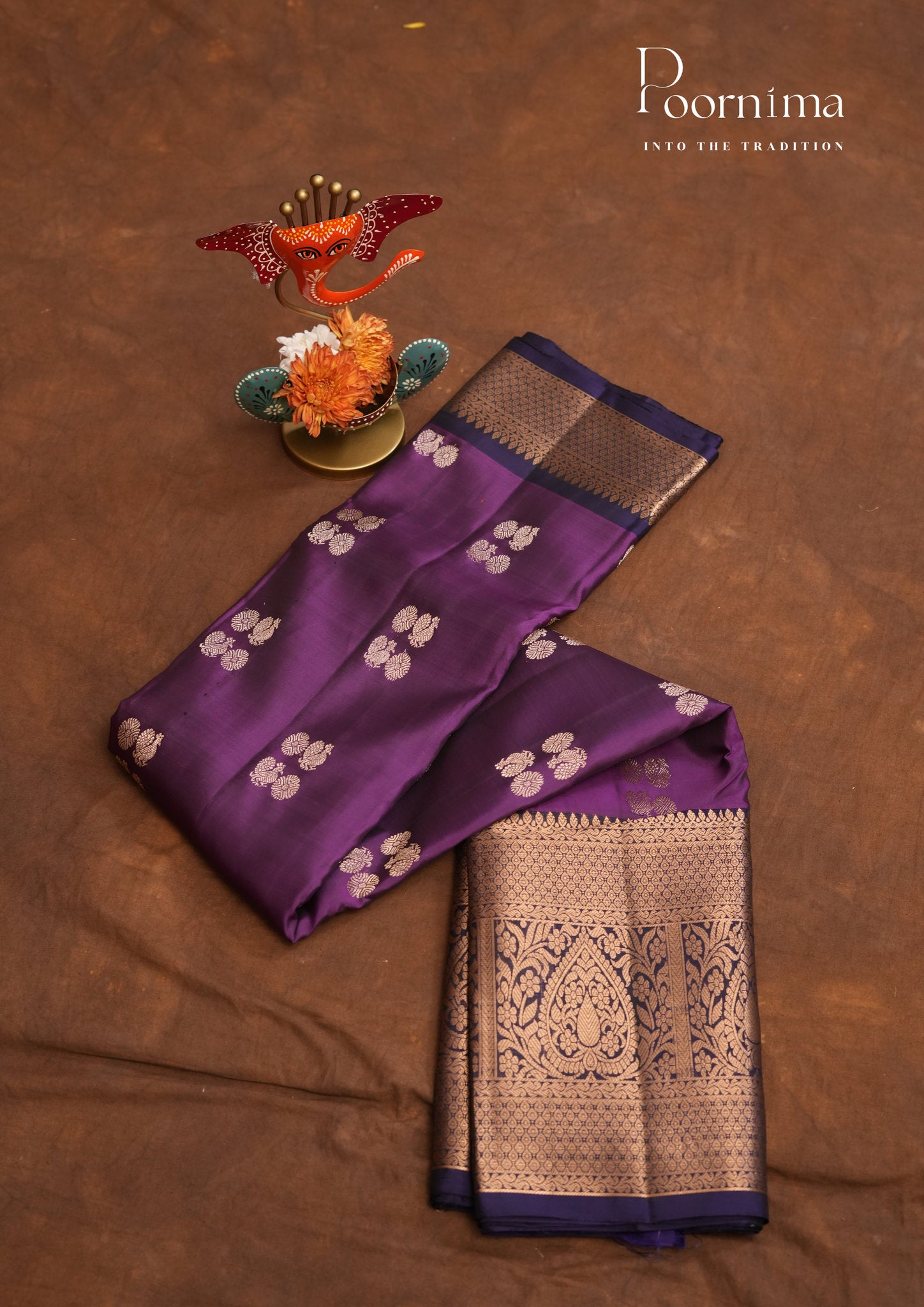 PURE VINATGE KANCHI PATTU SAREE - KADHAMBARI SILKS